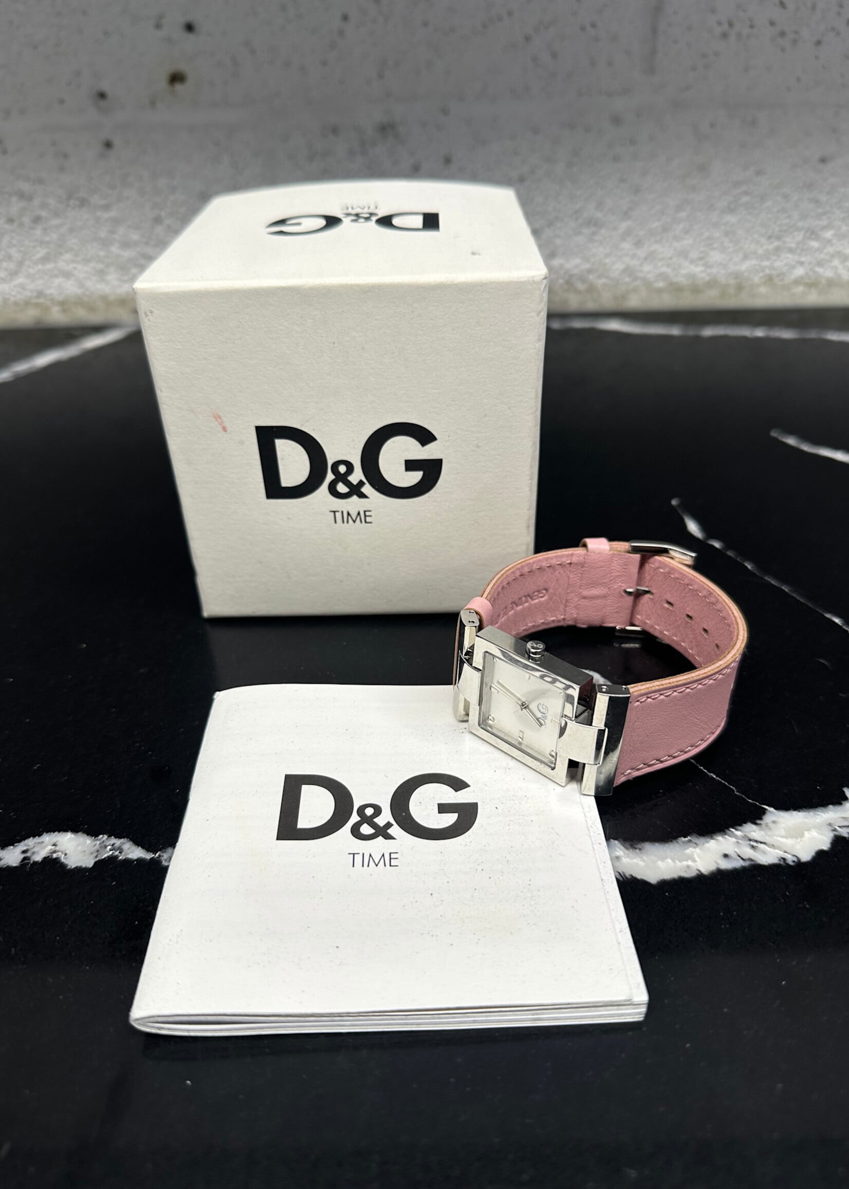 D&G Time Pink Watch