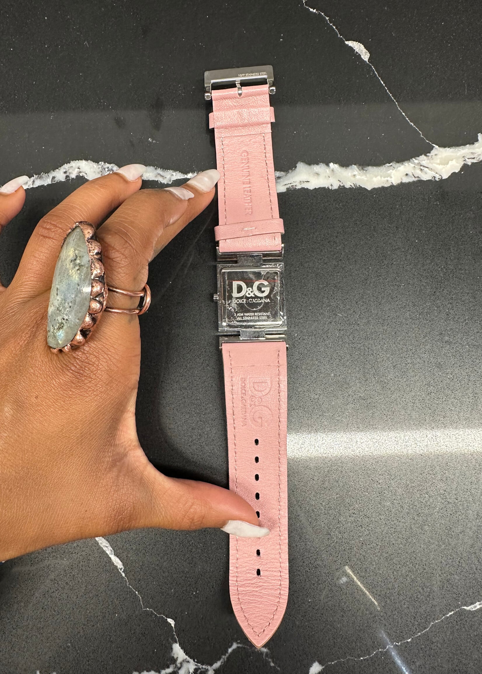 D&G Time Pink Watch