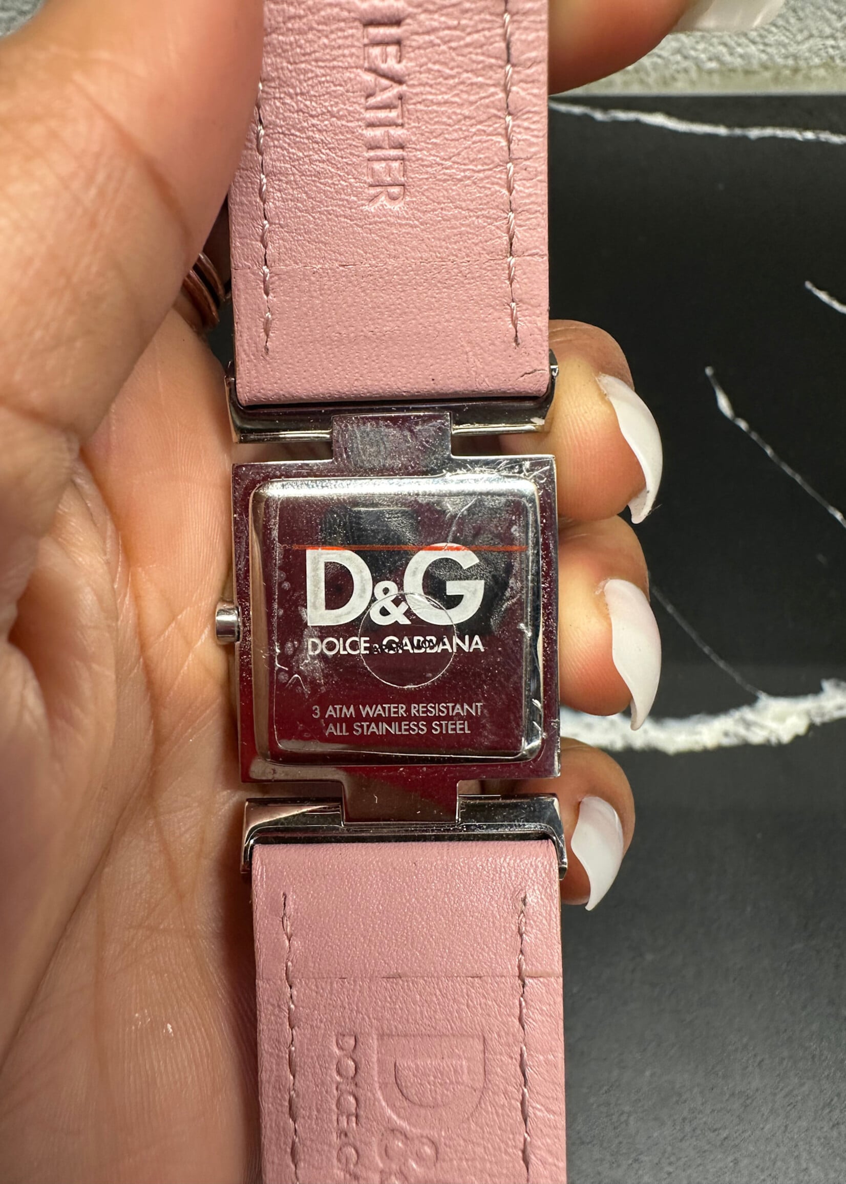 D&G Time Pink Watch