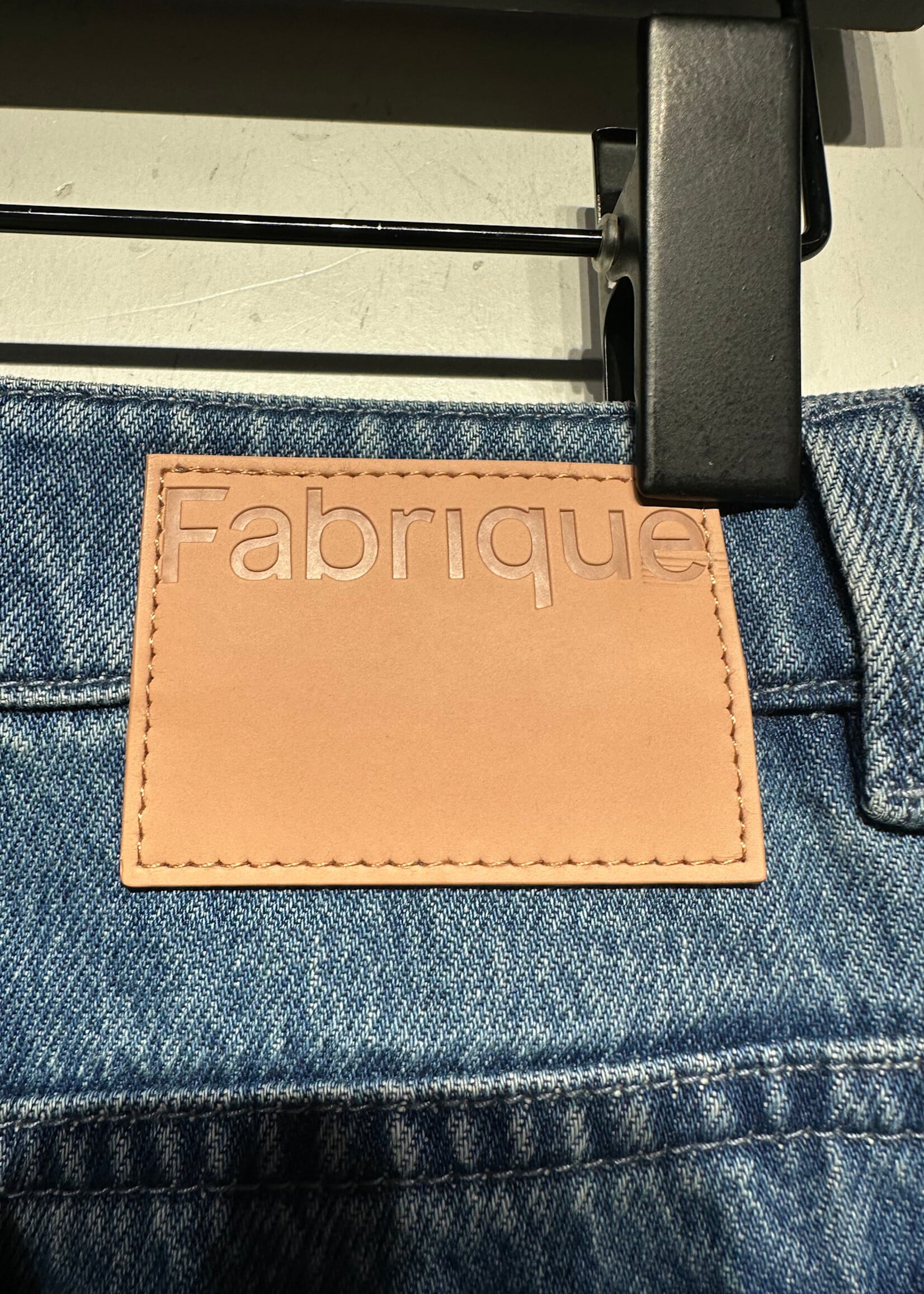 Fabrique Pleated Ultra Wide Leg Jeans 28