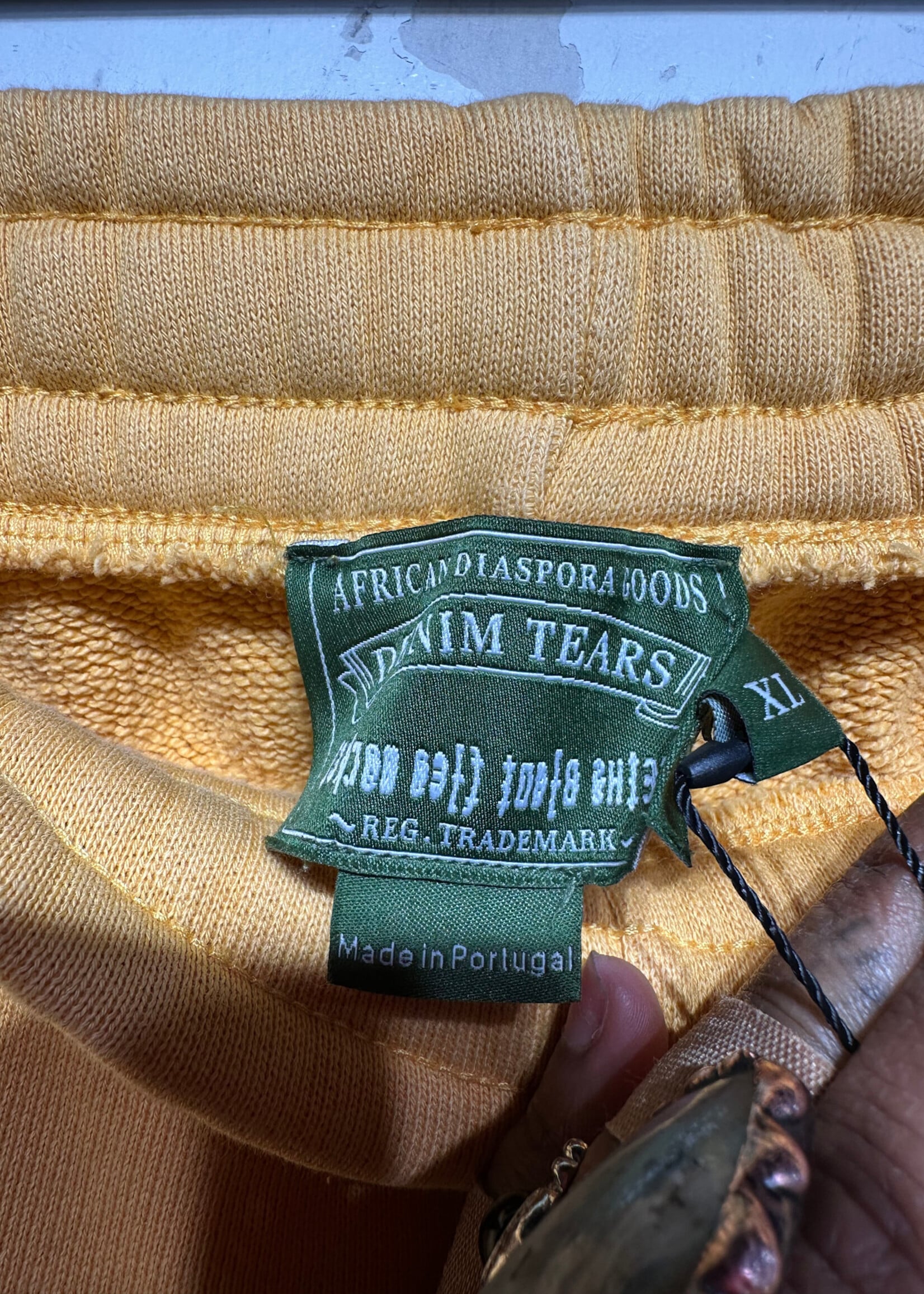 Denim Tears Yellow Cotton Print XL/34 Masc