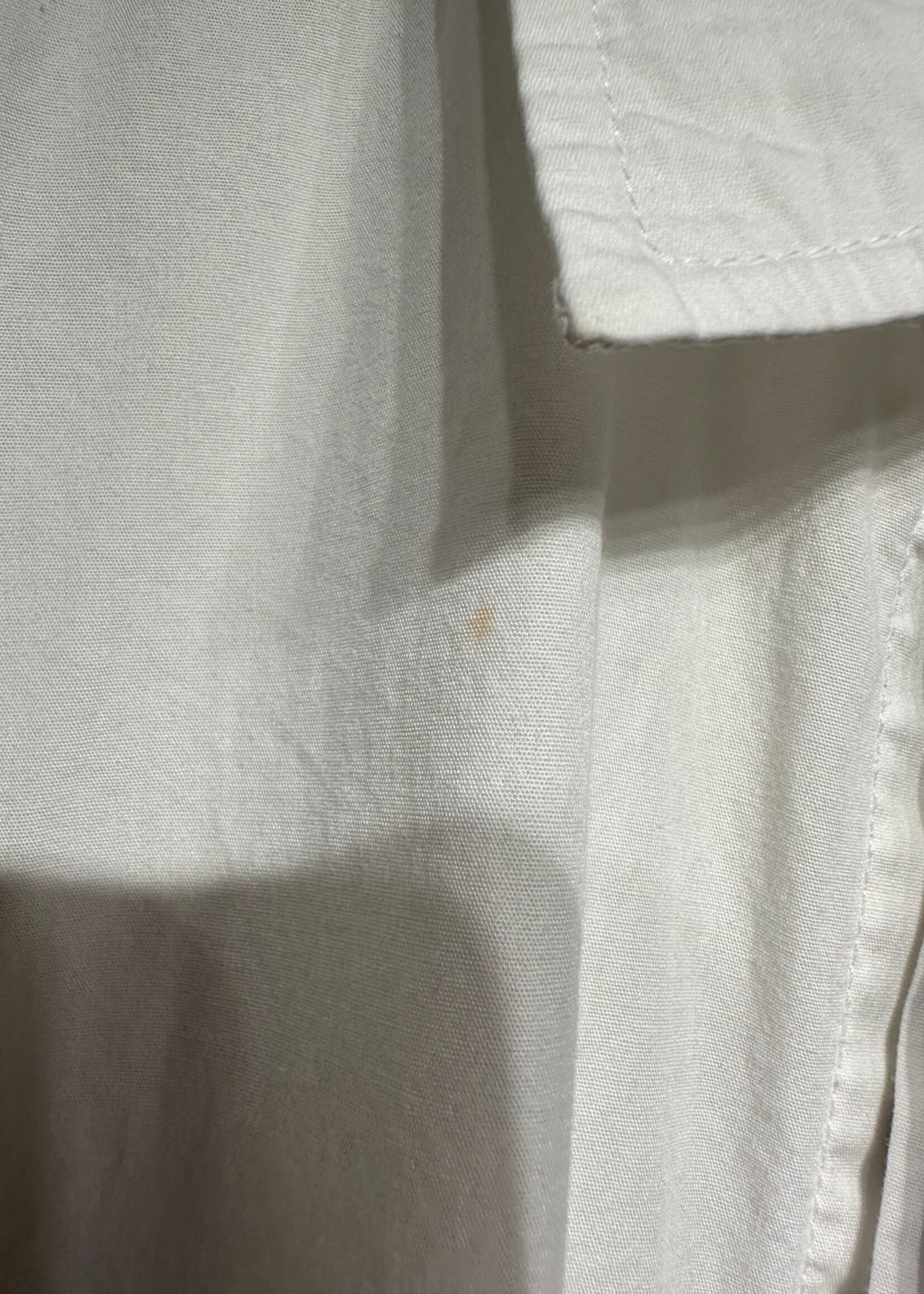 Versace Sportwear White Silver Medusa LS BU Shirt L AS IS
