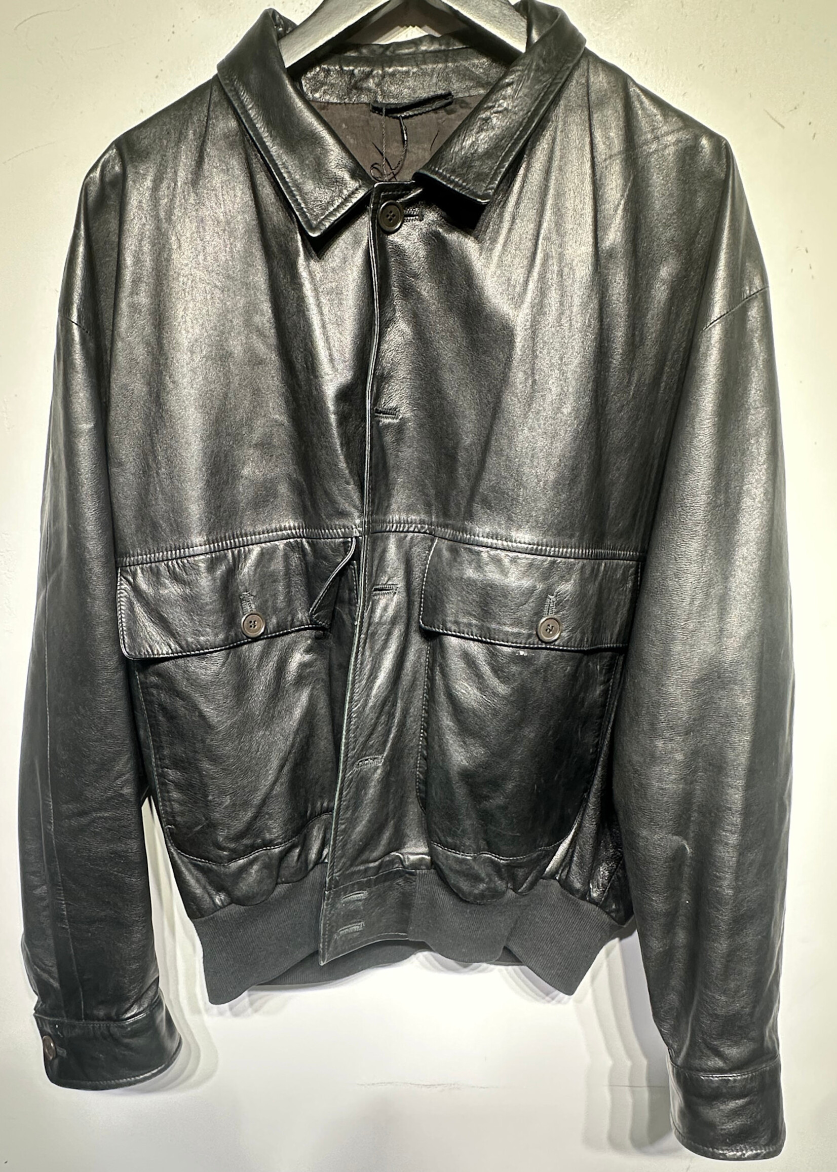 You Got To Move Vintage Black Leather Jacket Masc L