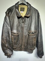 Avirex Vintaeg G2 Brown Leather Jacket XL