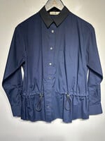 Sacai Navy Blue Cinch BU S/M