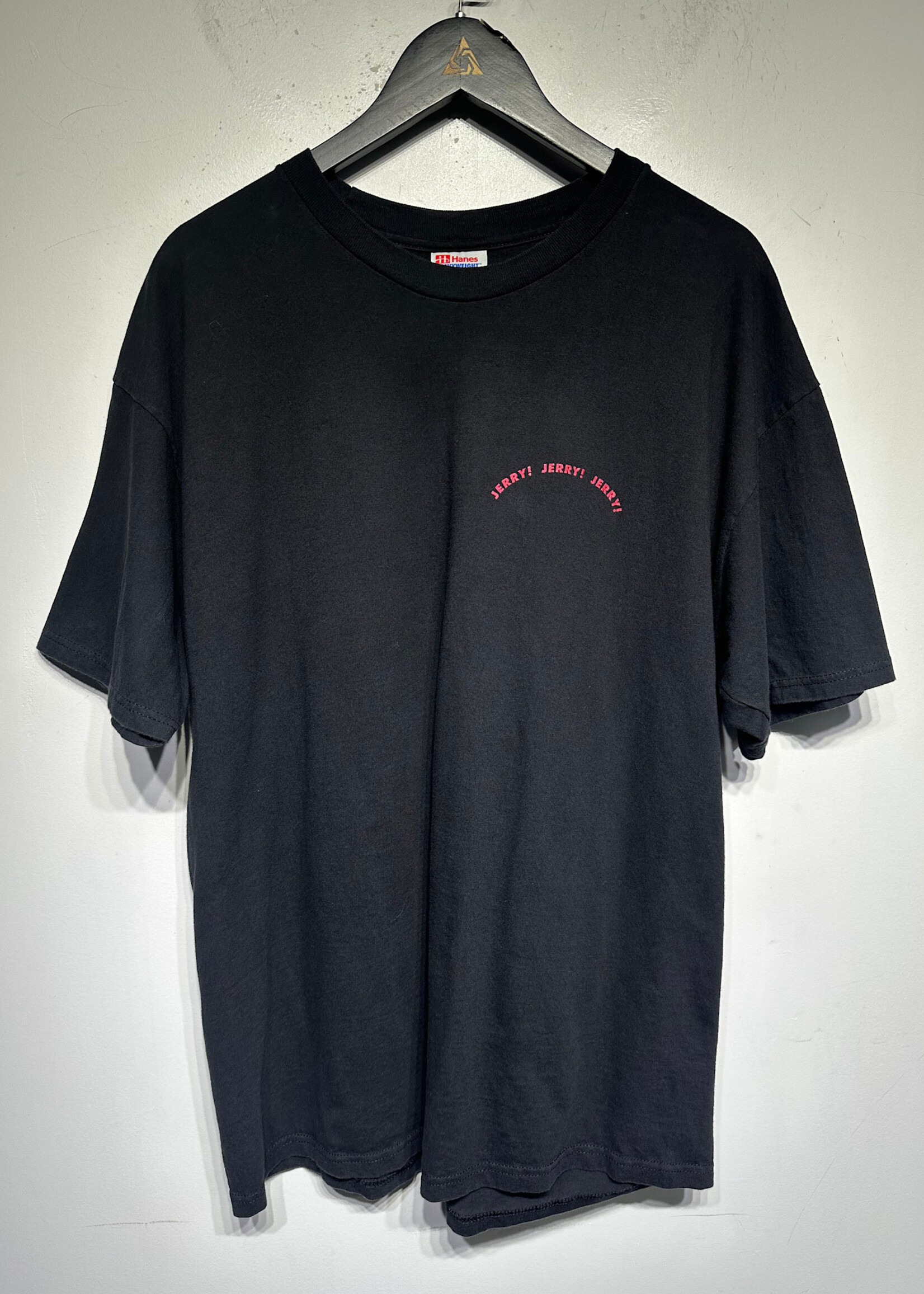 Jerry Springer Too Hot Vintage Black Tee XL