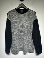 Versace Jeans Couture 90s Grey Logo LS XXL