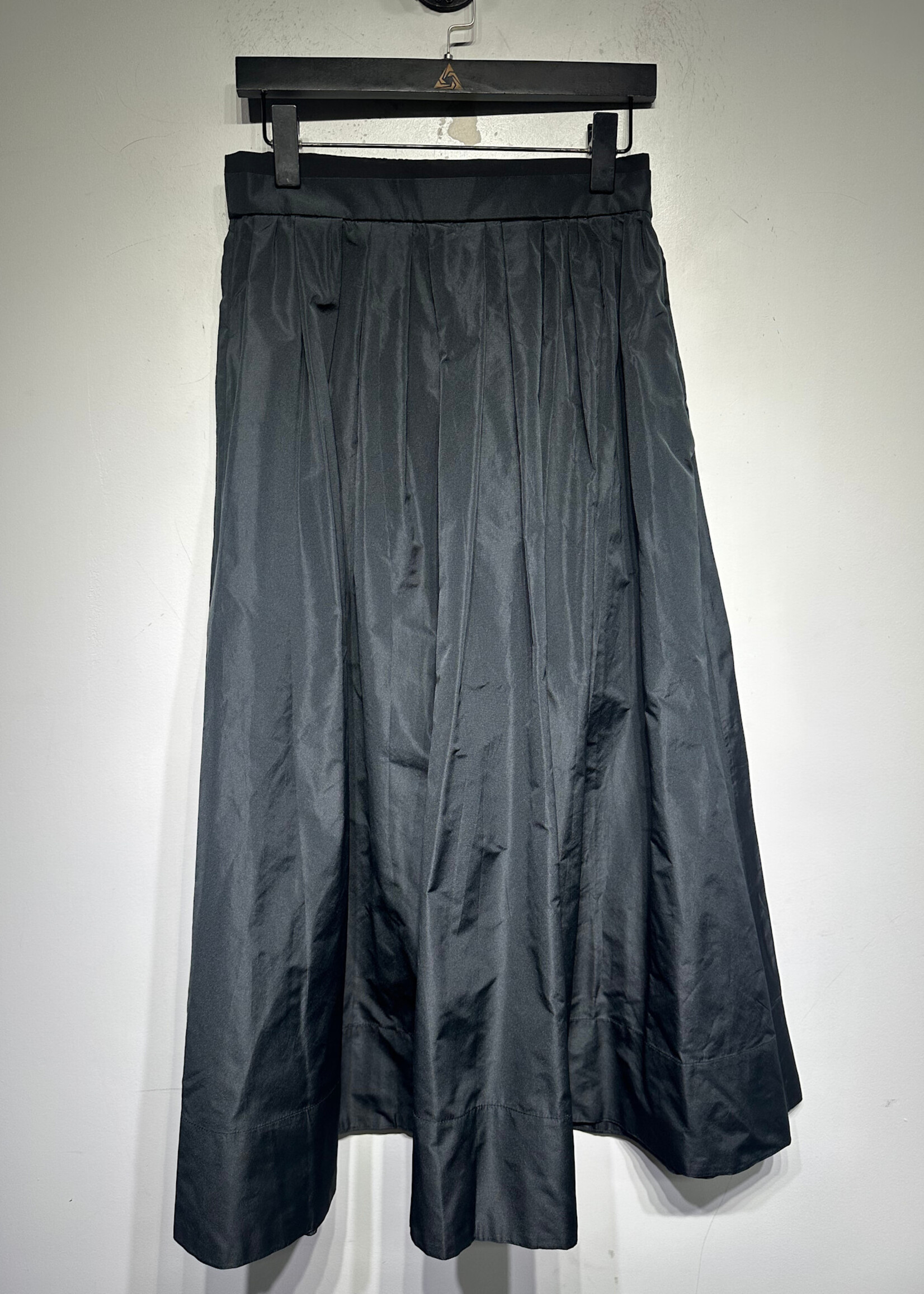 Maje NWT Black Pleated Maxi Skirt 28