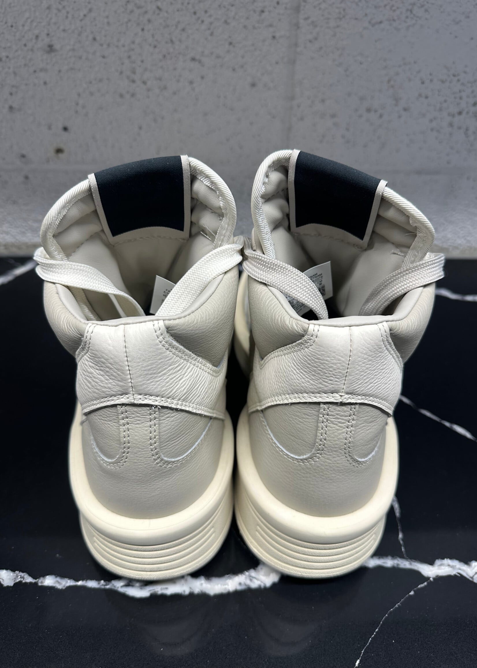 Rick Owens x Converse White Grey Sneakers Masc 12