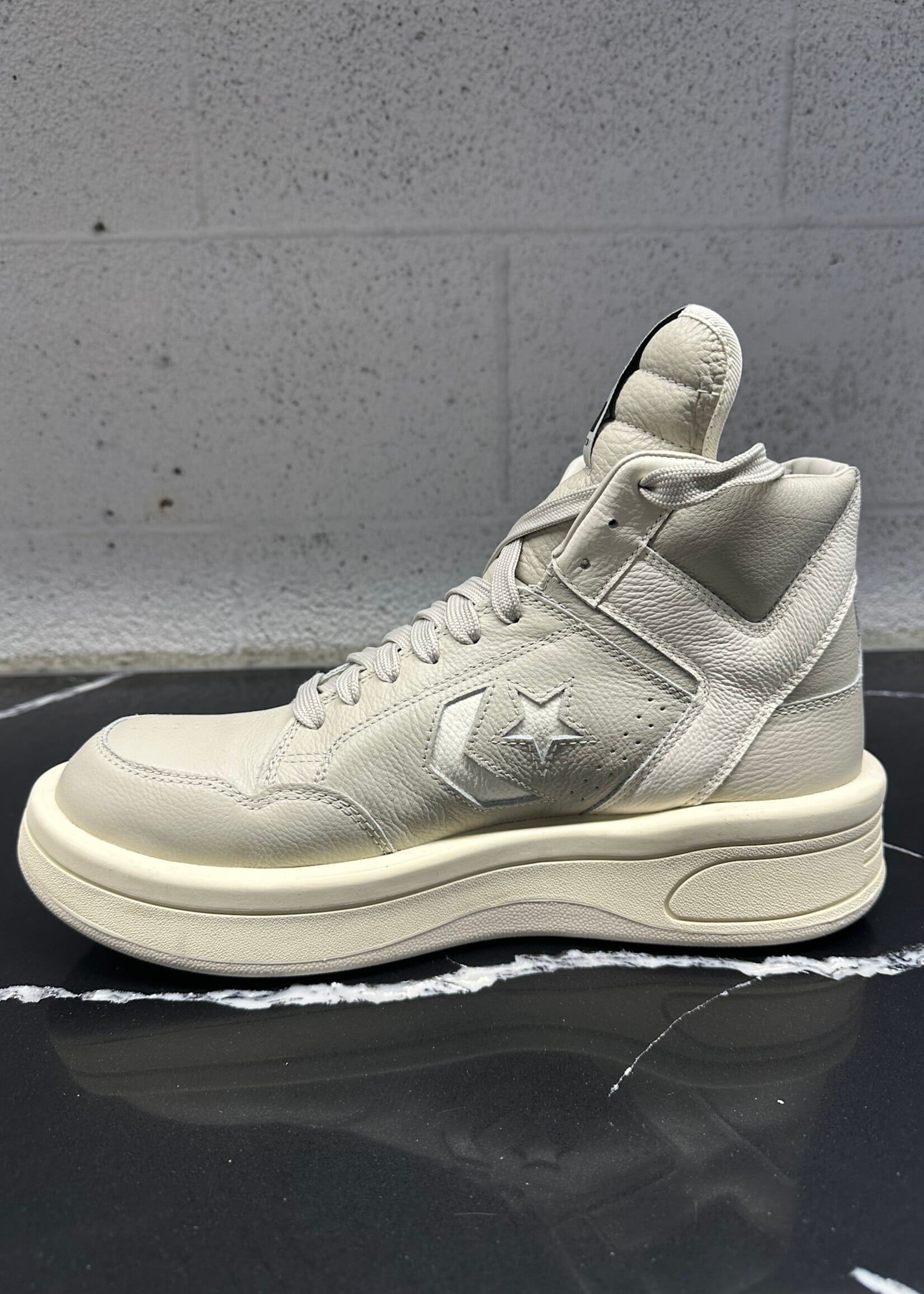 Rick Owens x Converse White Grey Sneakers Masc 12