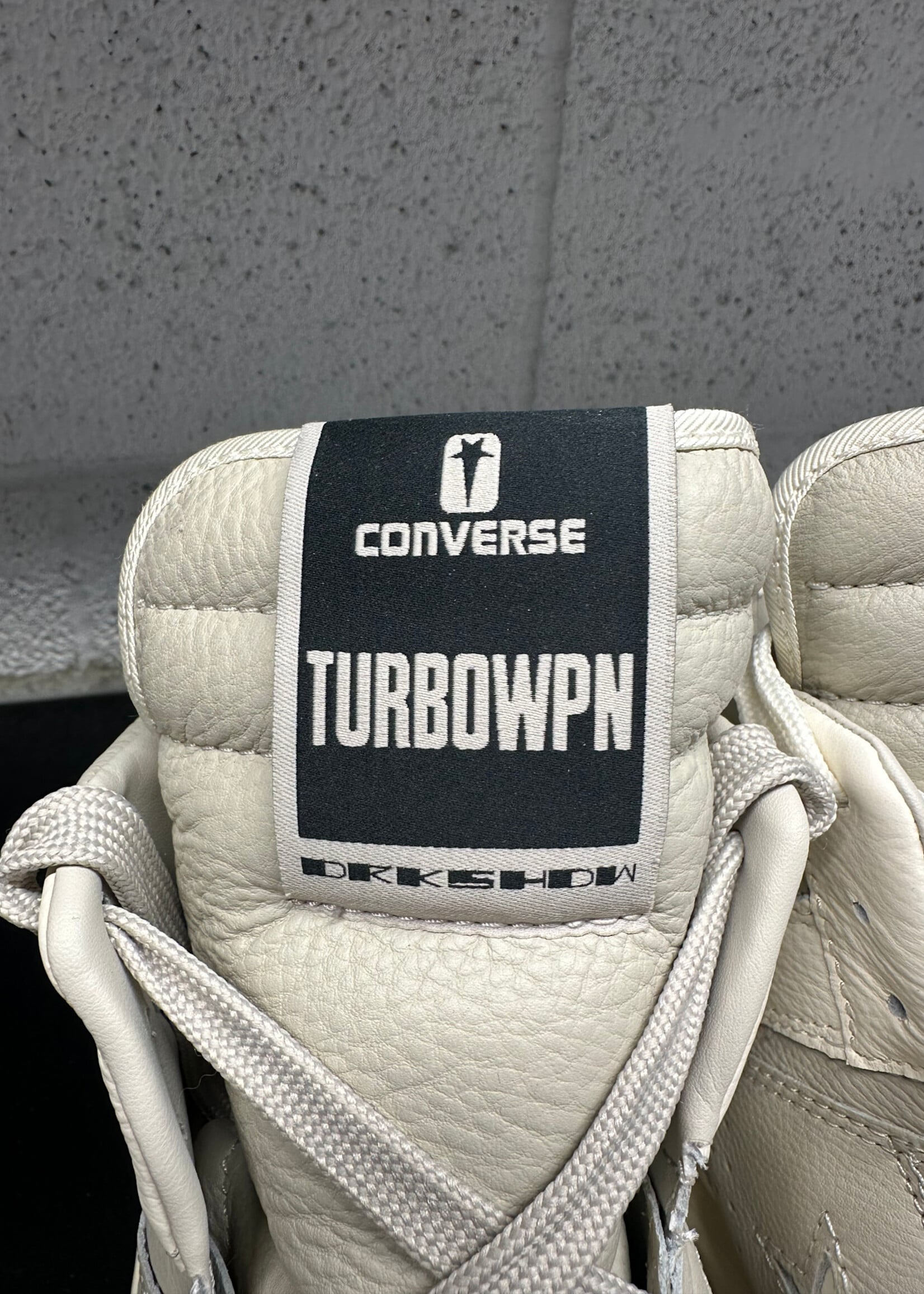 Rick Owens x Converse White Grey Sneakers Masc 12