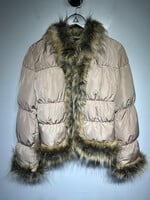 IAMGIA Tan Puffer Jacket Fem XS