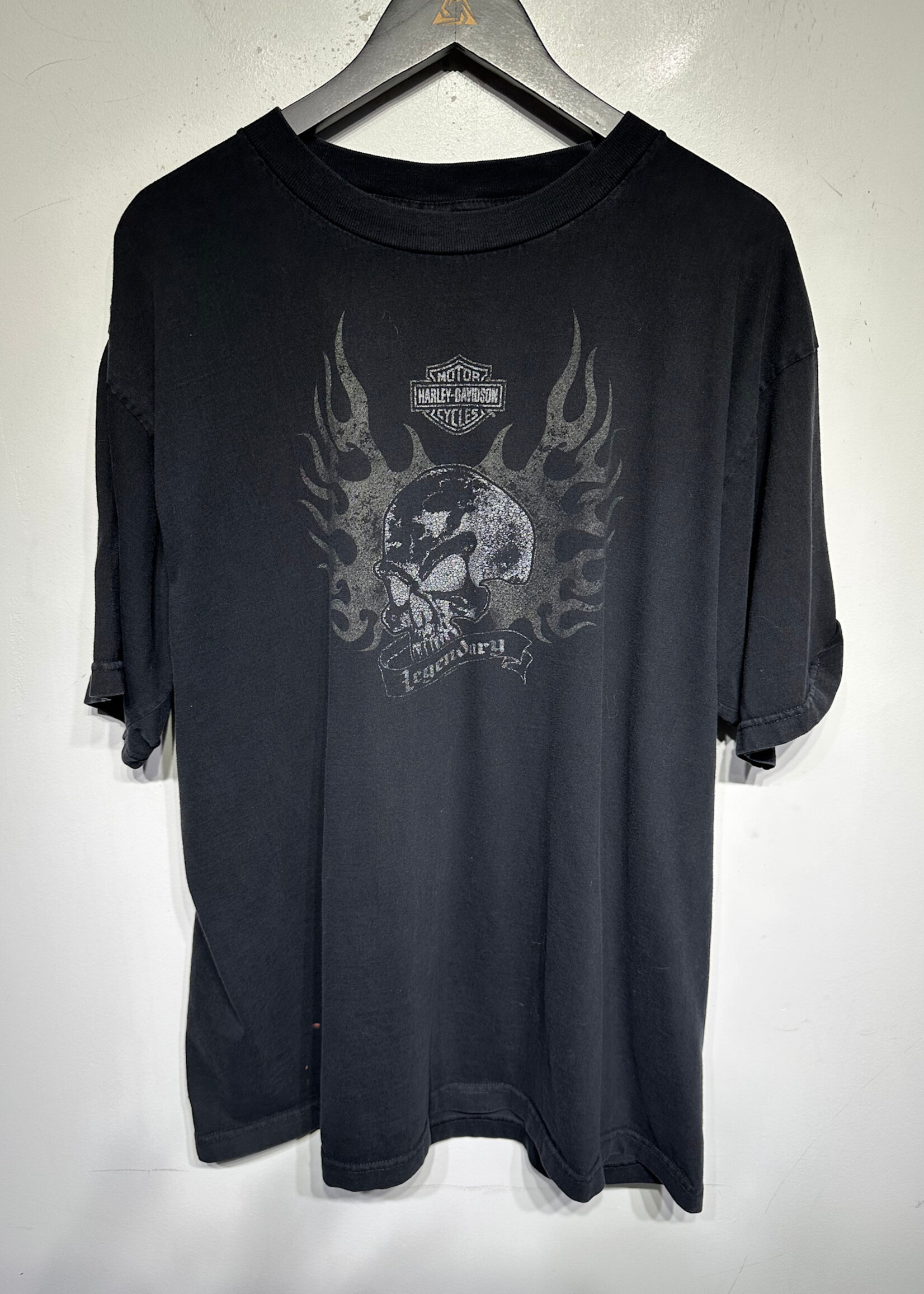 Harley Davidson Detroit Michigan Black Tee Masc XXL