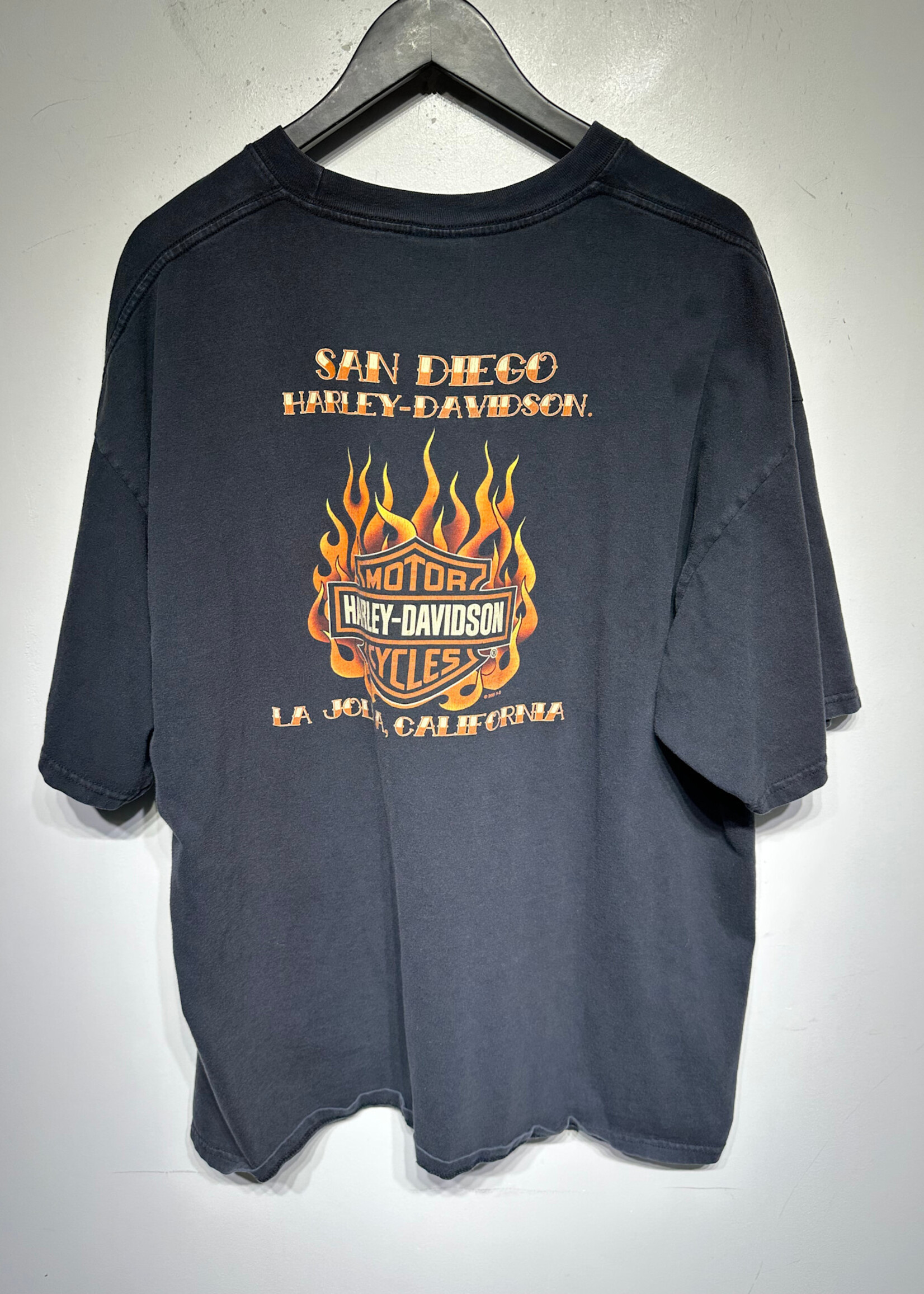 Harley Davidson La Jolla California Black Tee Masc XXL