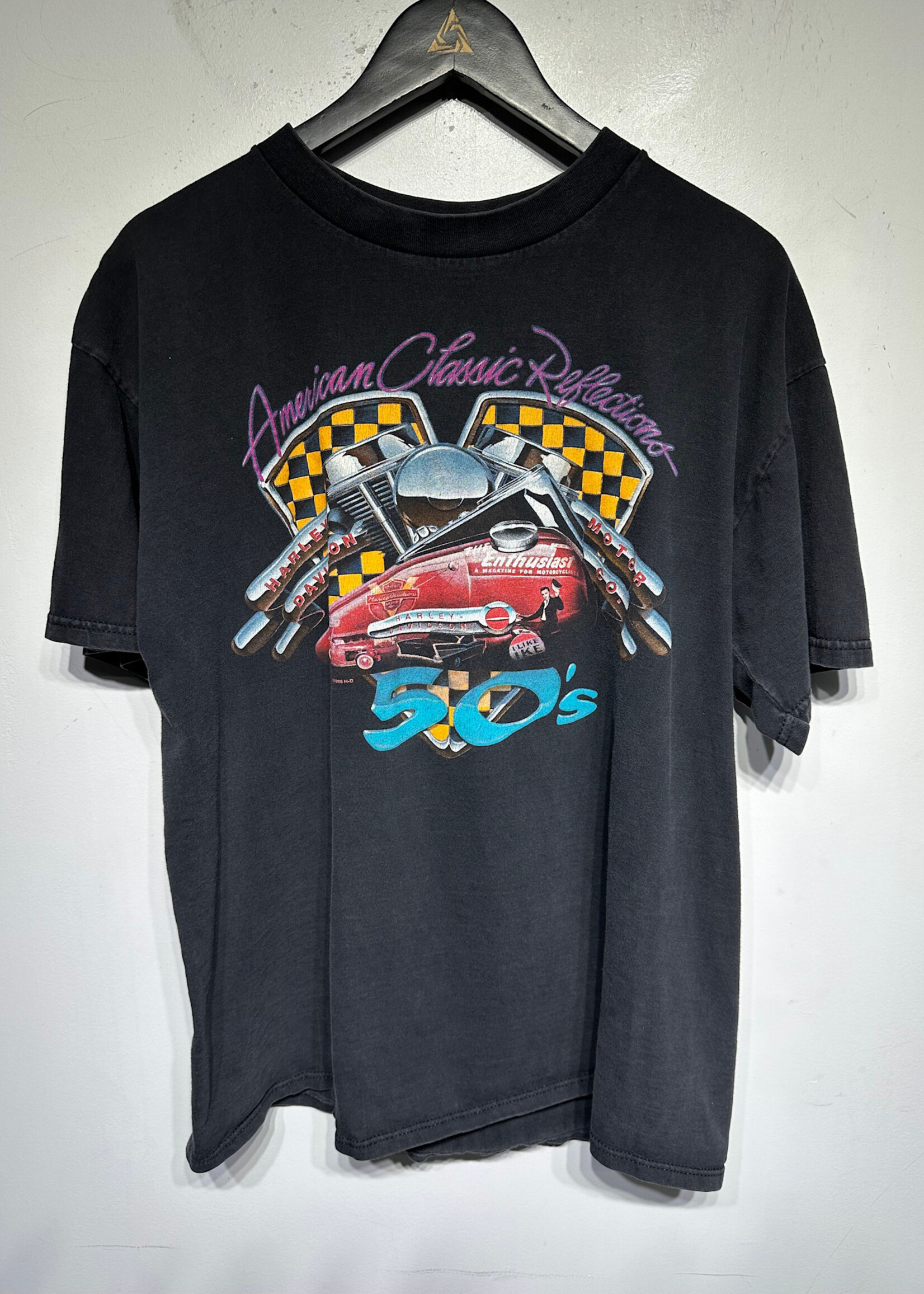 Harley Davidson Kaneohe Hawaii Black Tee Masc XL