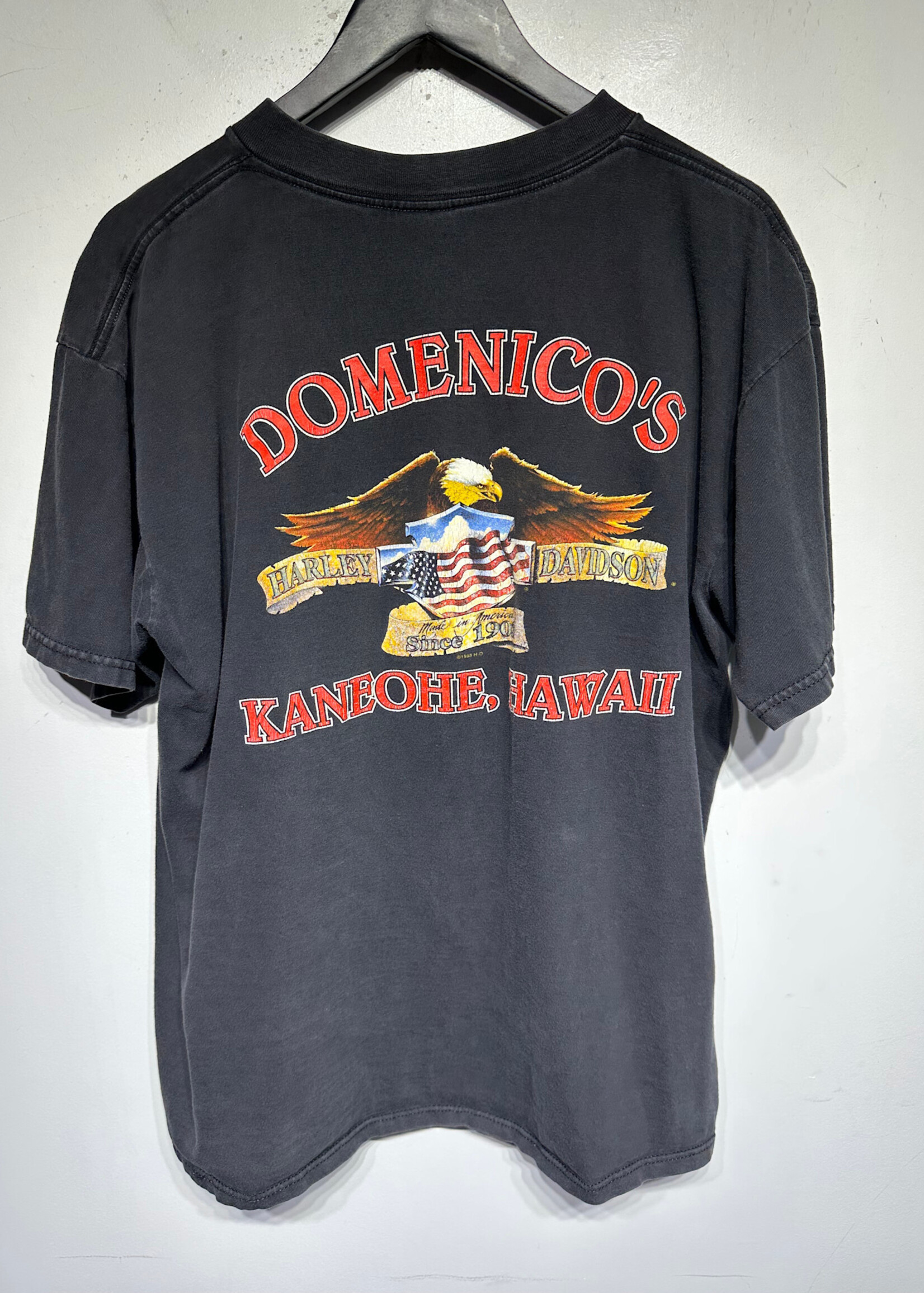 Harley Davidson Kaneohe Hawaii Black Tee Masc XL