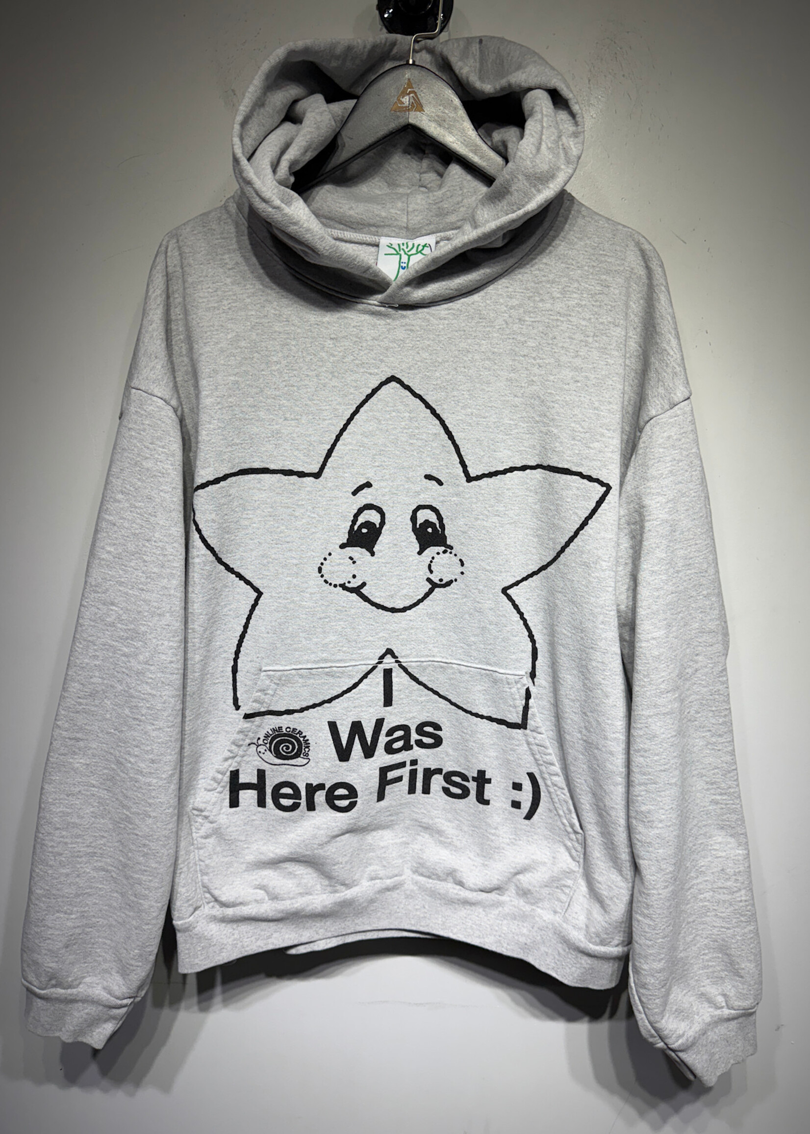 Online Ceramics I Was Here Star Hoodie 2X