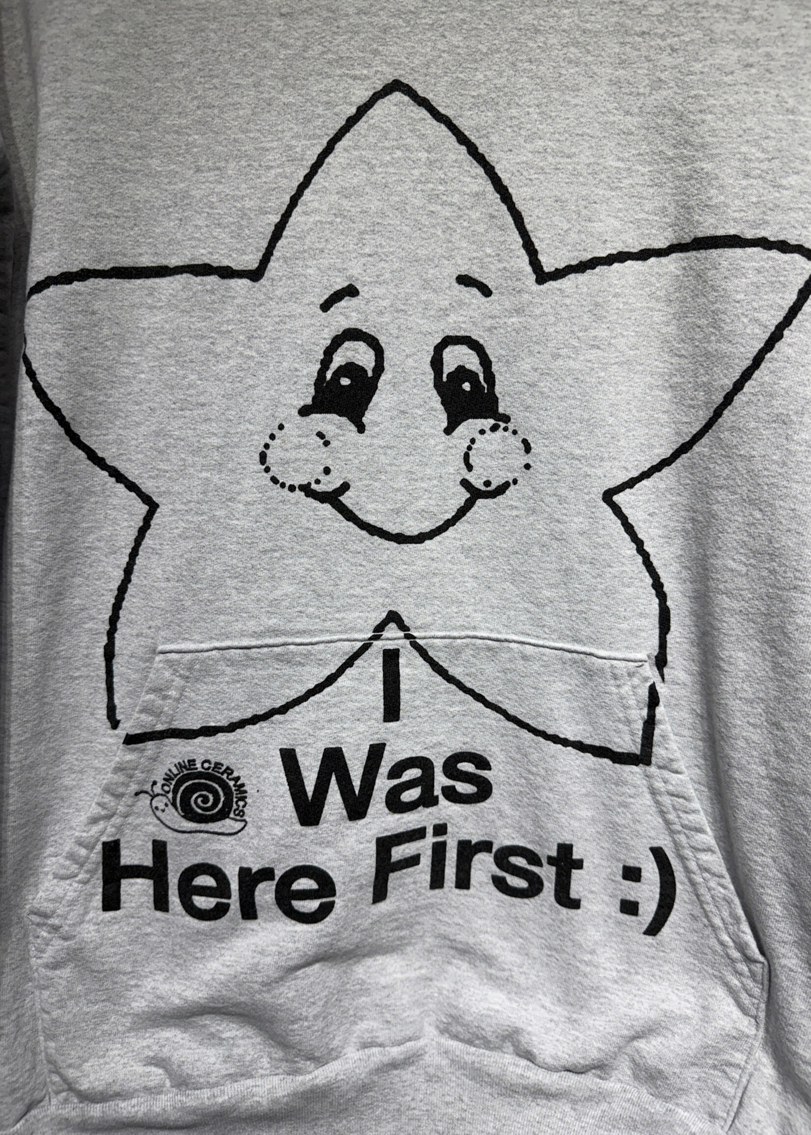 Online Ceramics I Was Here Star Hoodie 2X