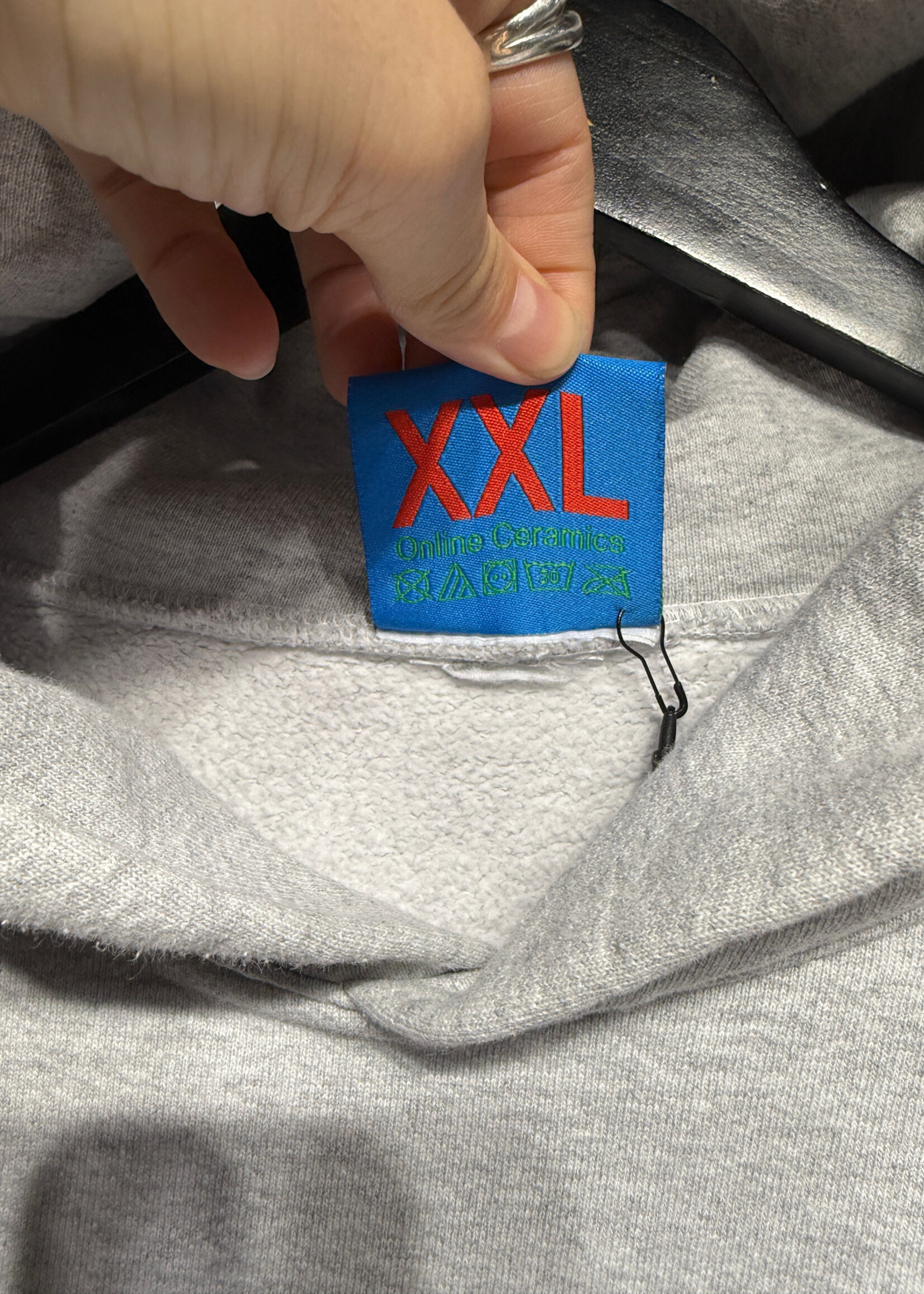 Online Ceramics I Was Here Star Hoodie 2X