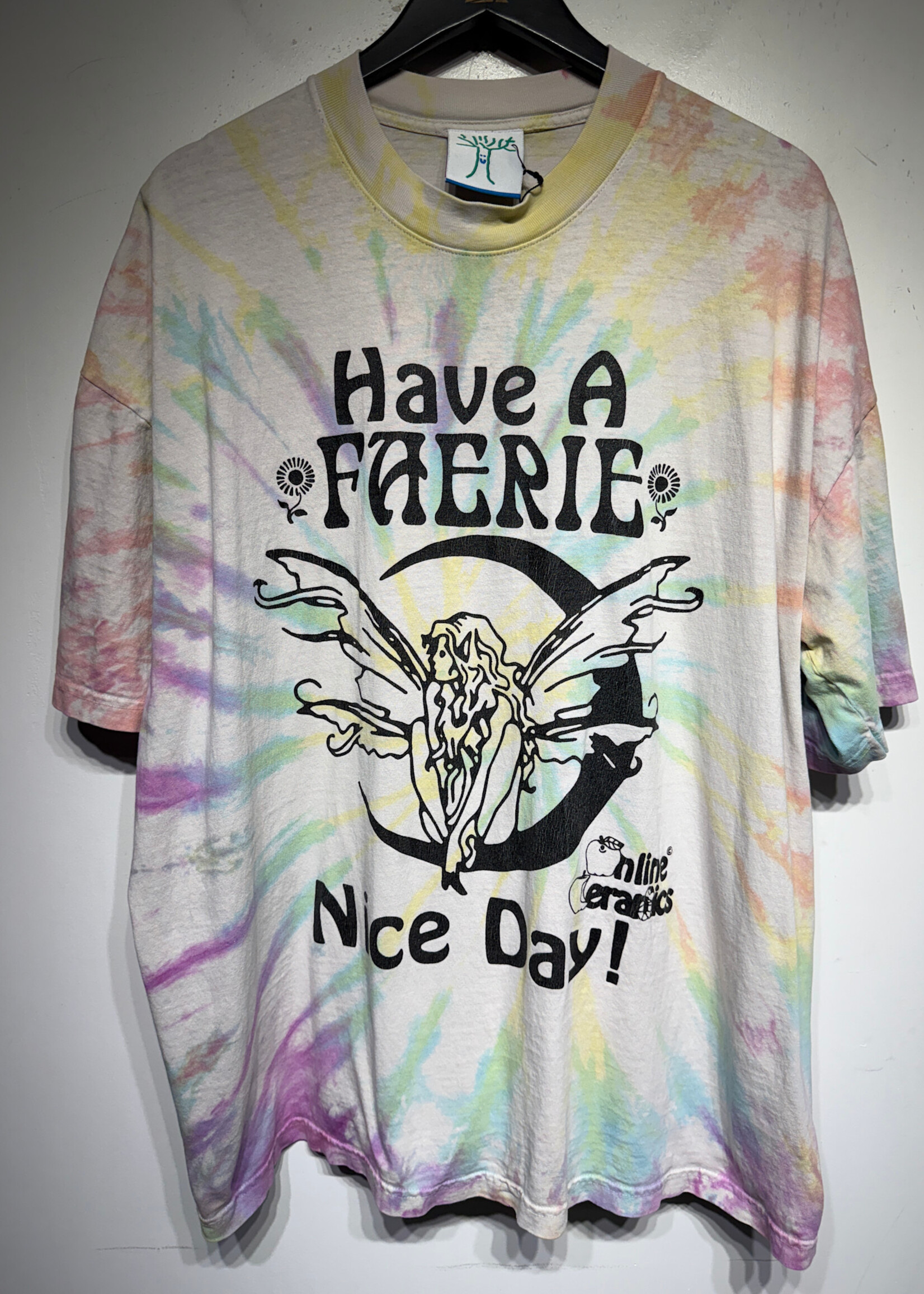 Online Ceramics Have A Faerie Tie Dye Tee 2X