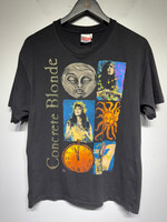 Concrete Blonde Moon, Sun, & Clock Tee Masc L