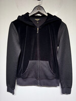 Juicy Quilted Velour Z/U Black Jacket S