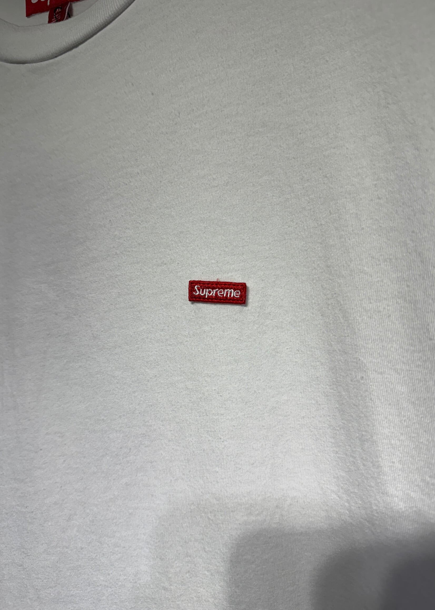 Supreme White Small Box Logo Tee Masc XL