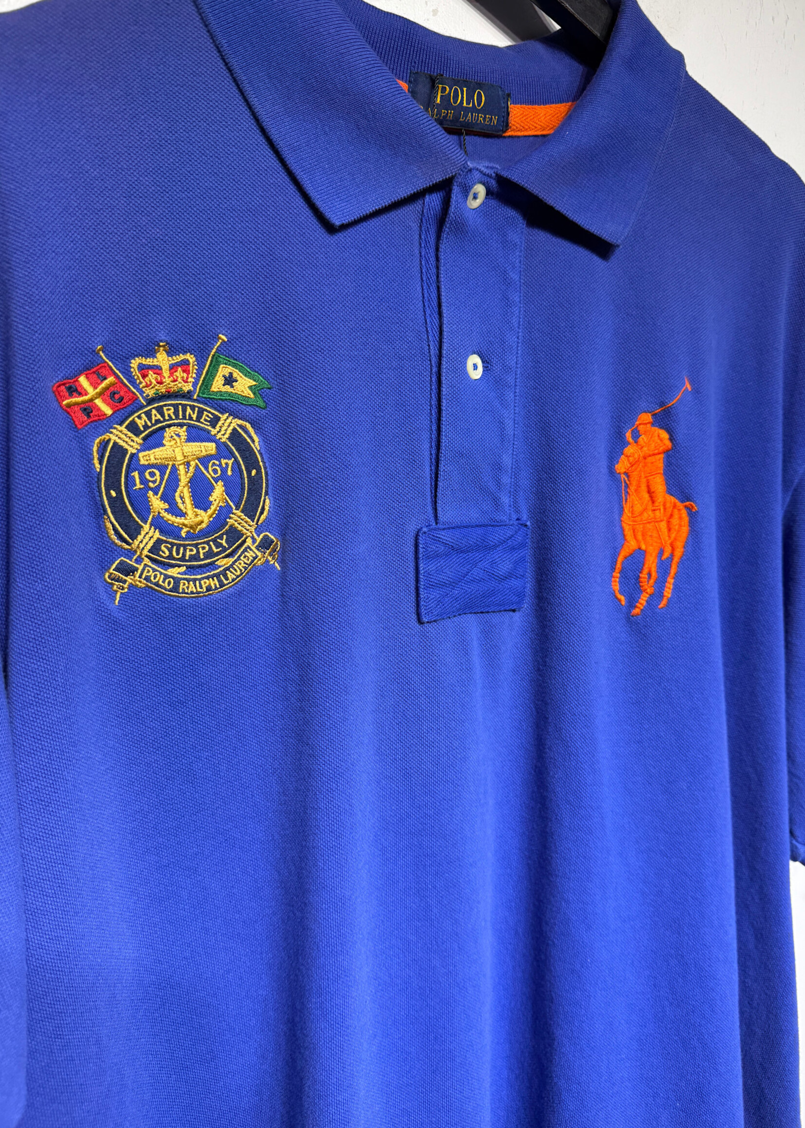 Ralph Lauren Cobalt Blue Big Pony Polo 2X