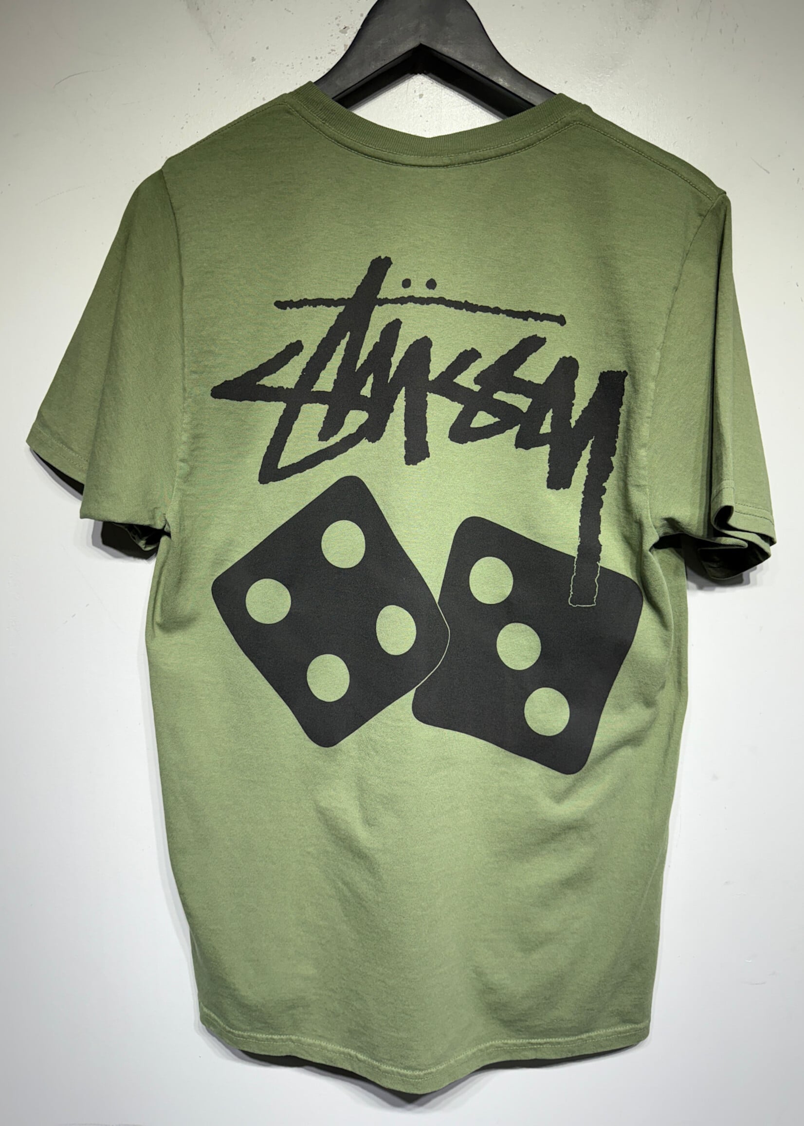 Stussy NWT Olive Dice Tee Masc S