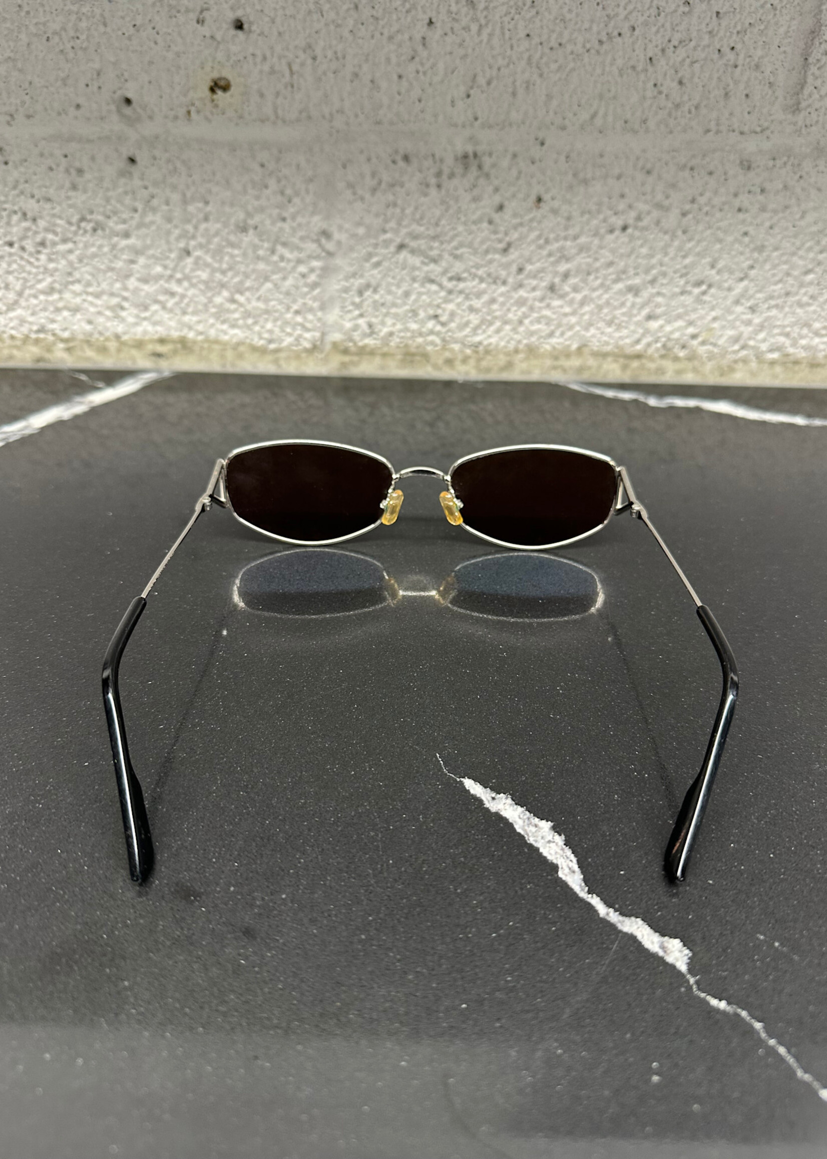 Gentle Monster BrownLens Wire Glasses W CASE AS IS