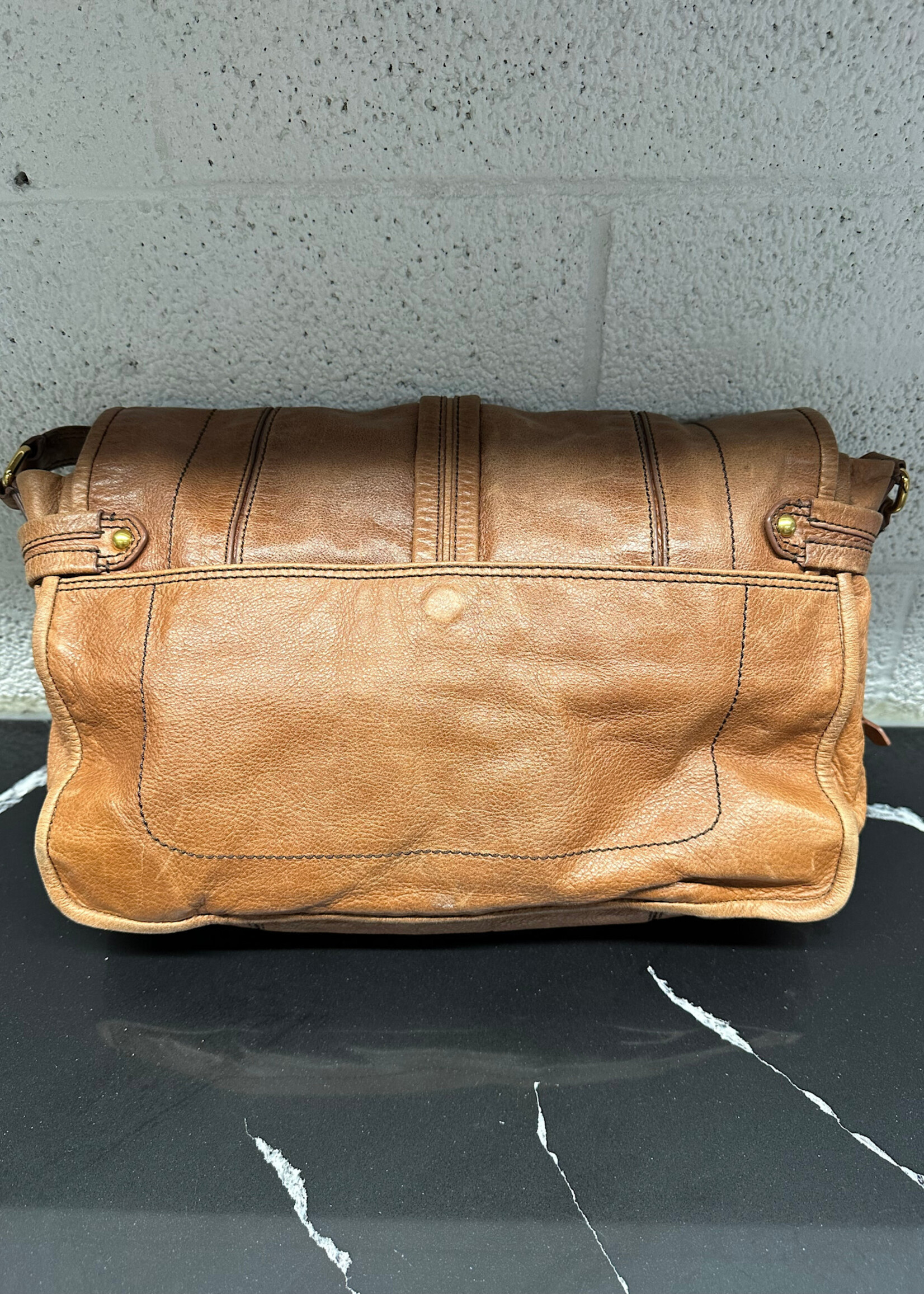 Juicy Couture NWT Brown Leather Satchel