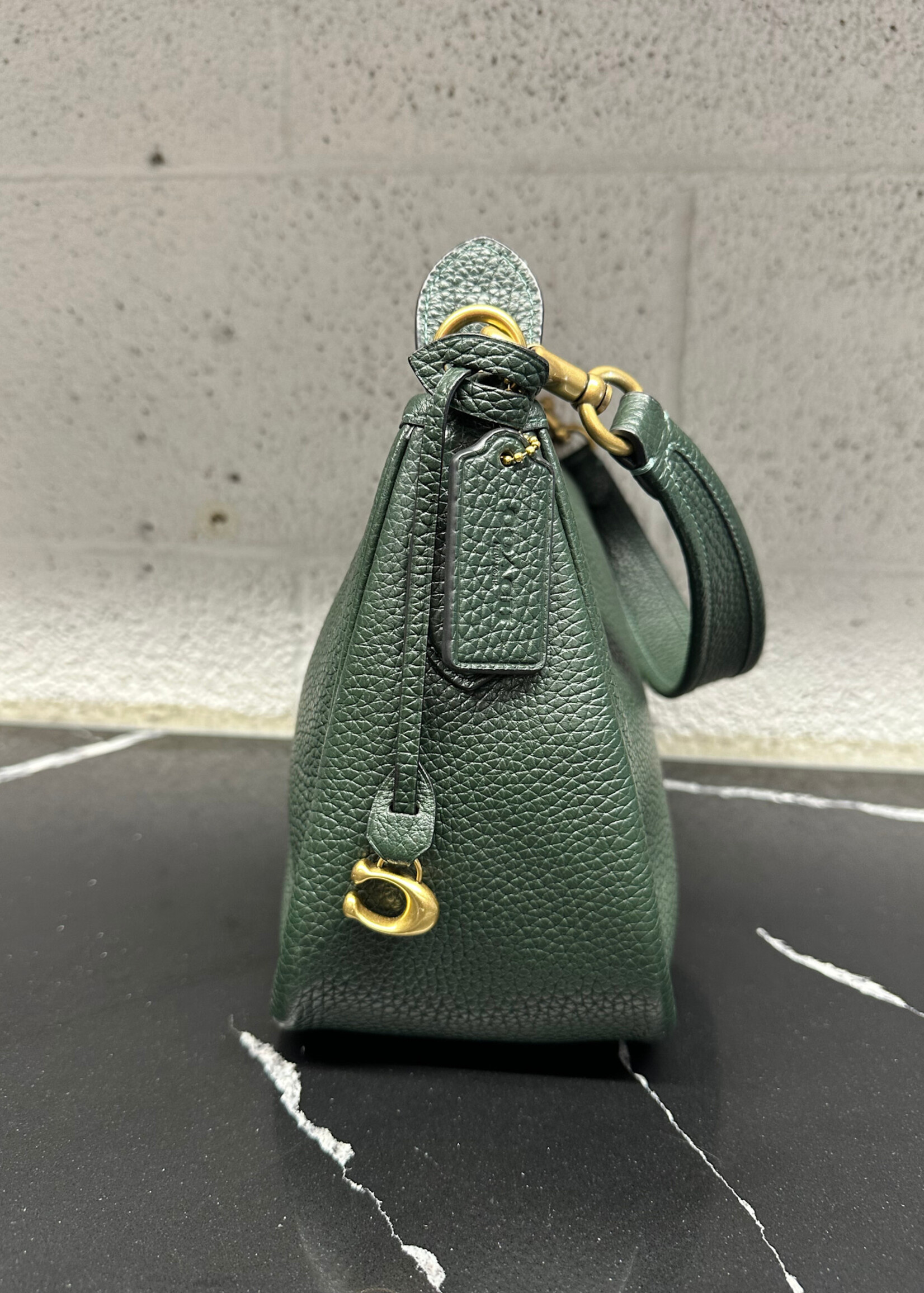 Coach Dark Green 'Cary' Handbag