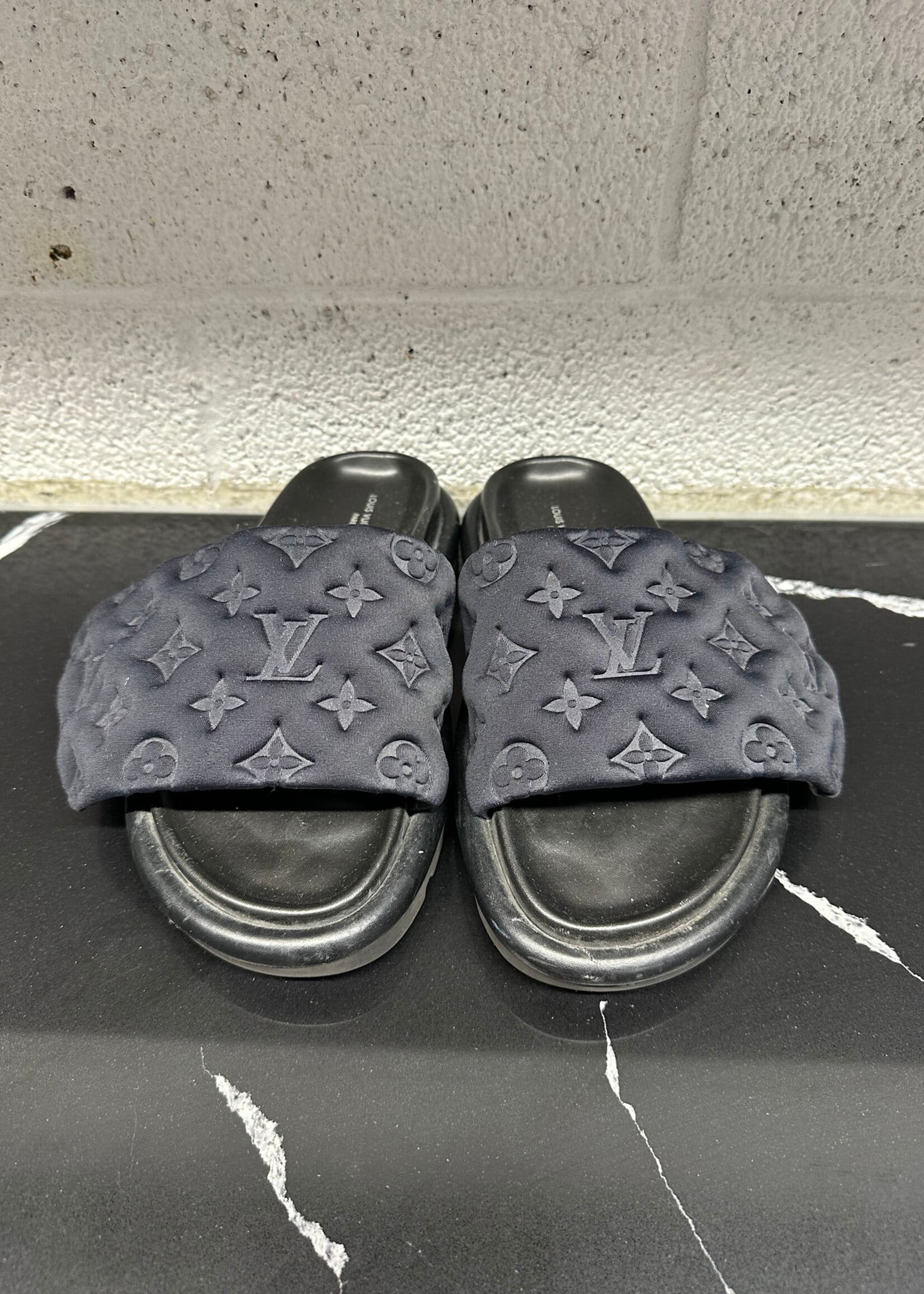 Louis Vuitton Pool Pillow Cloth Slides 36/6