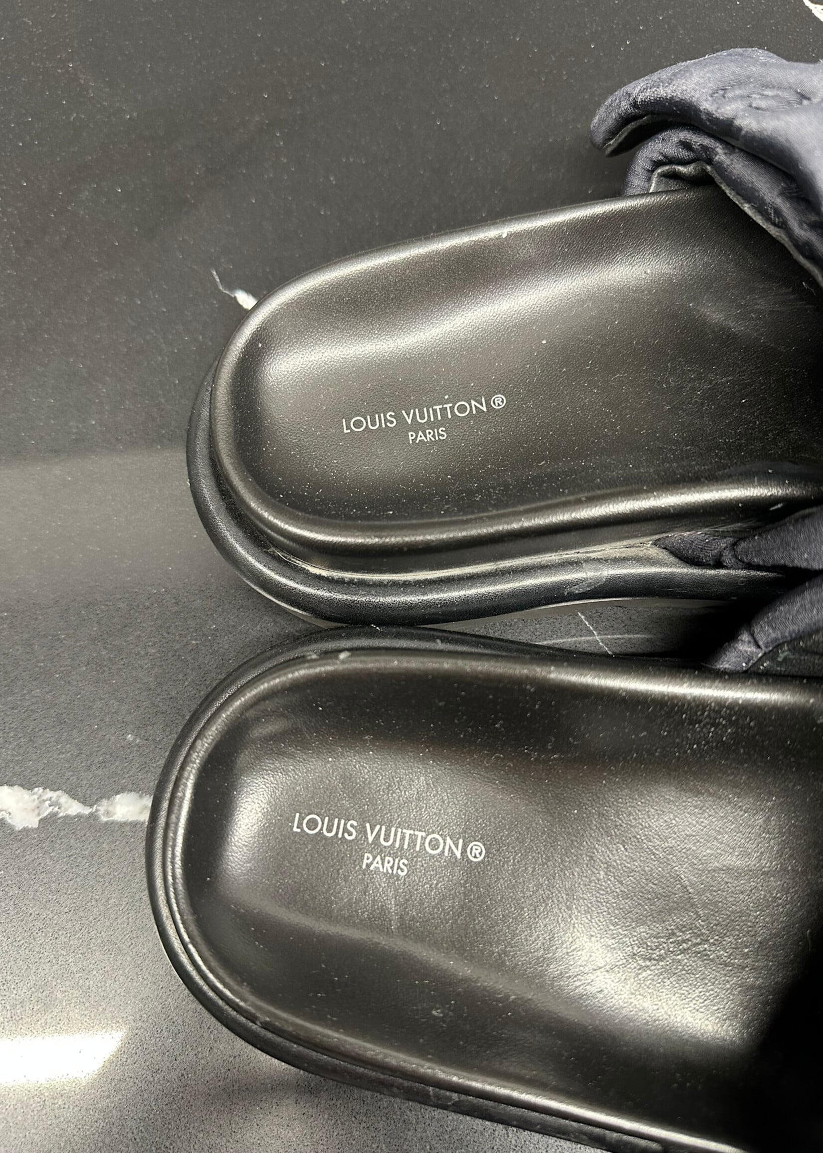 Louis Vuitton Pool Pillow Cloth Slides 36/6