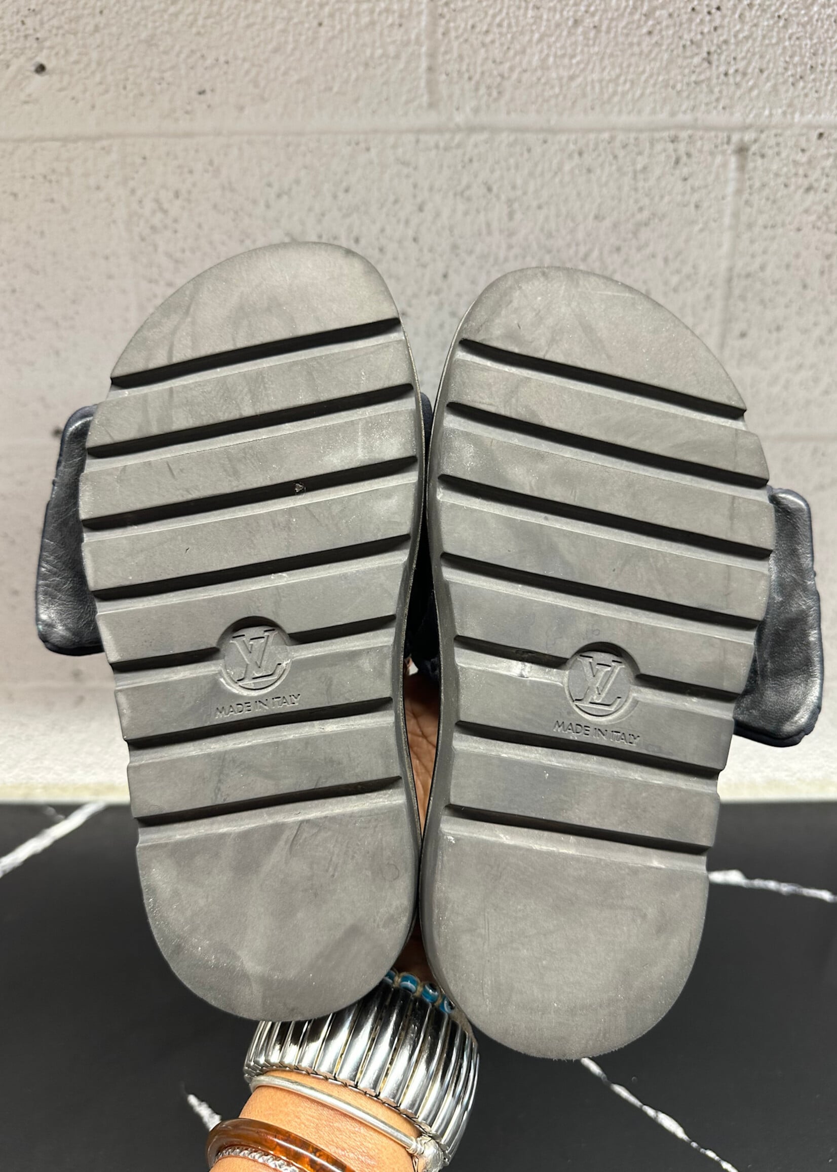 Louis Vuitton Pool Pillow Cloth Slides 36/6