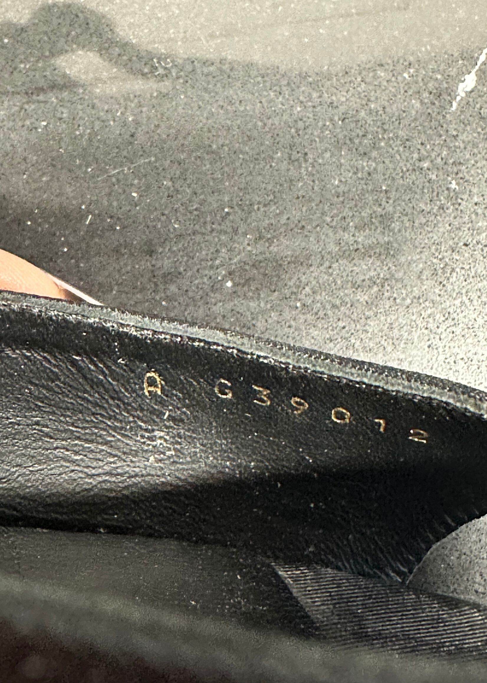 Chanel Black CC Stiletto Black Heels 38.5/8