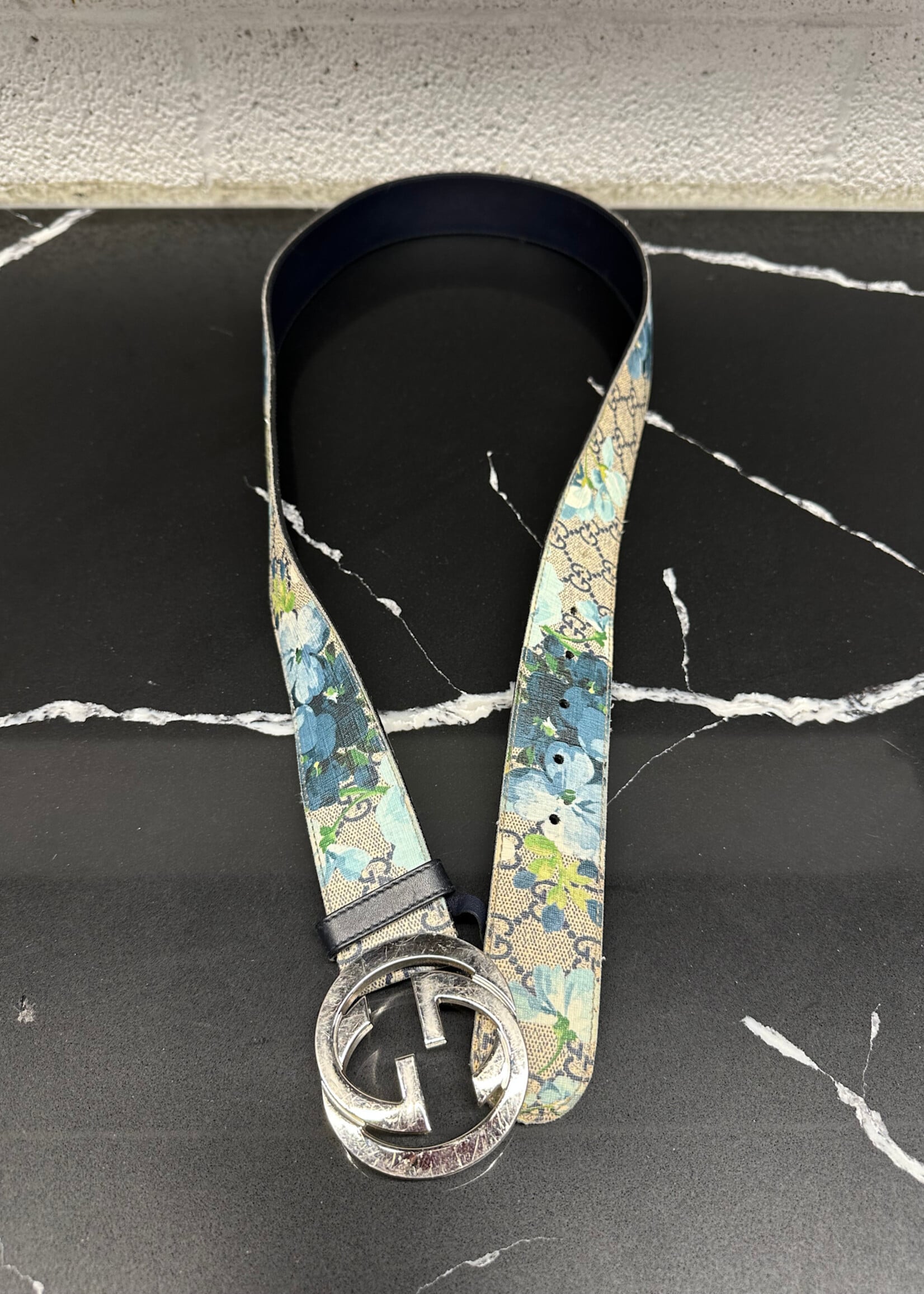 Gucci Bloom Belt AS IS 38"-42"