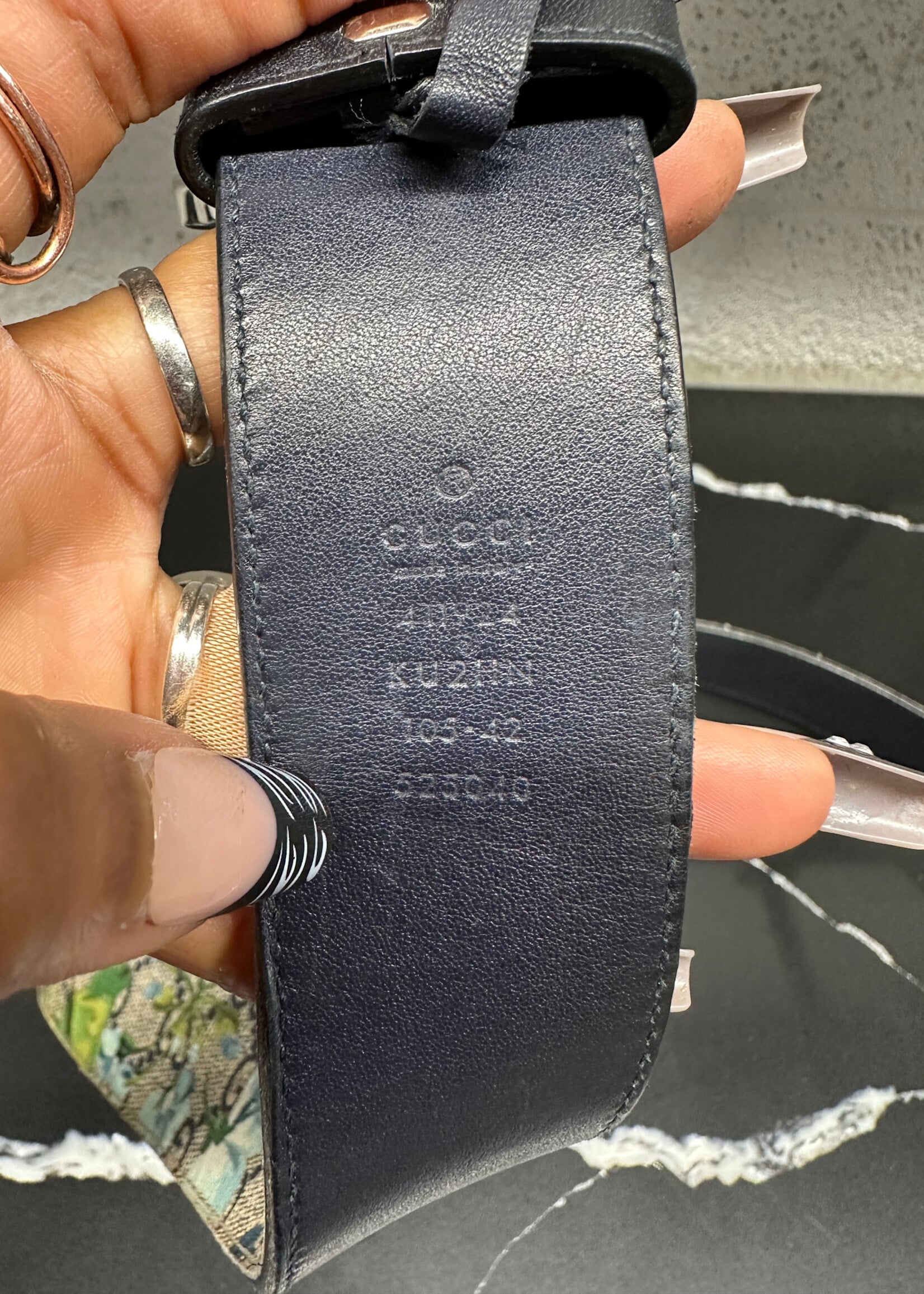 Gucci Bloom Belt AS IS 38"-42"