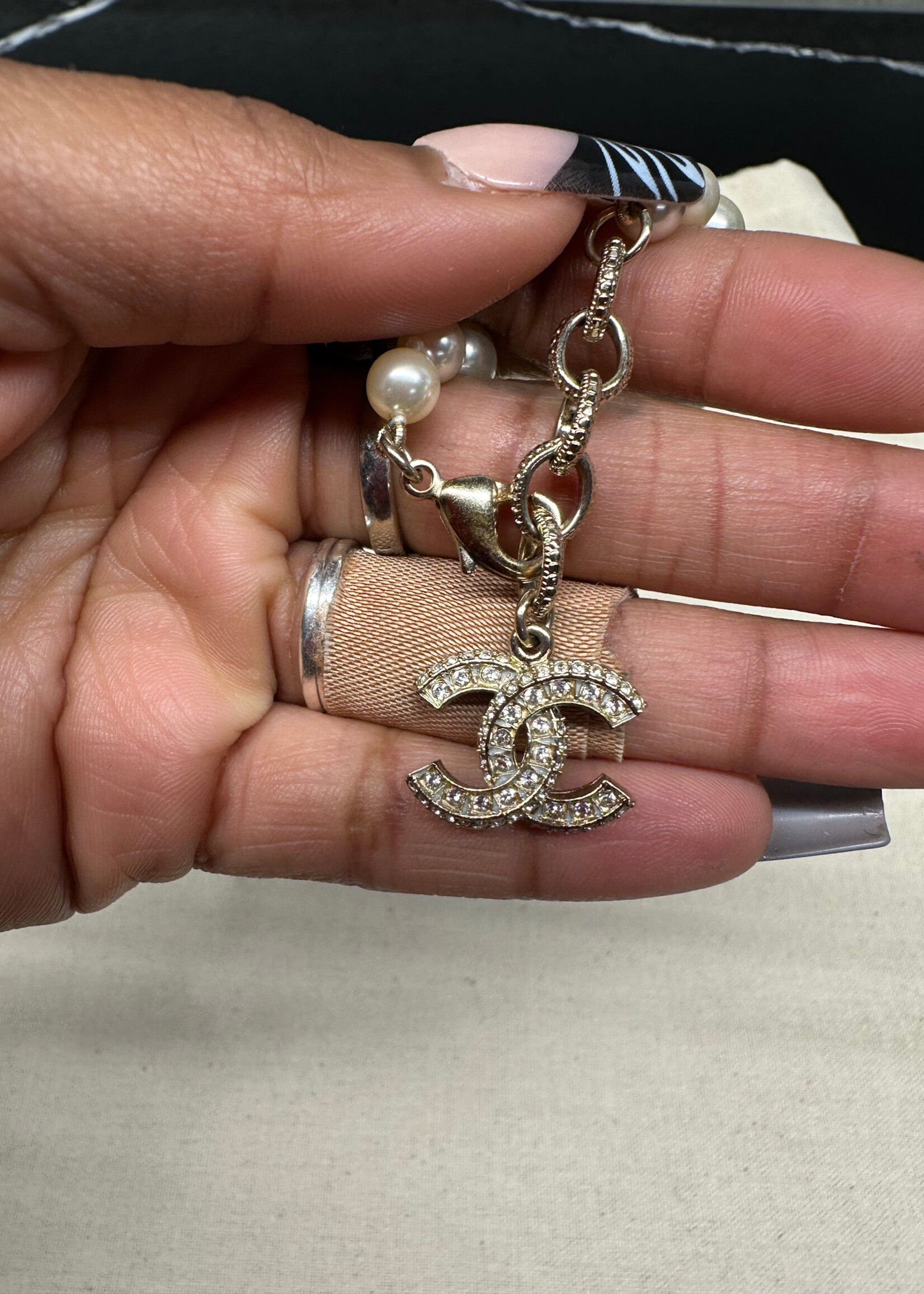 Chanel 2023 Pearl Bracelet