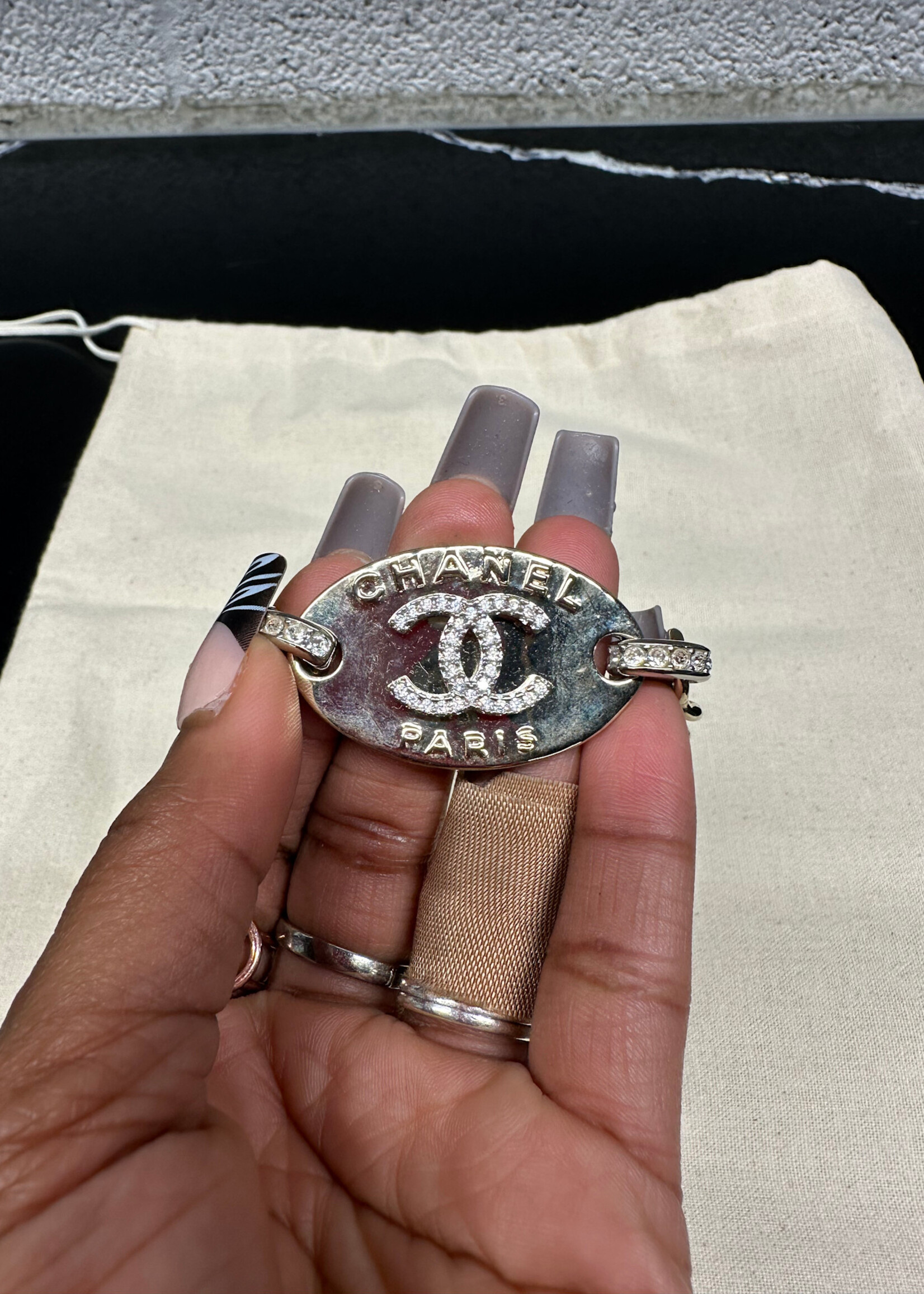Chanel Rhinestone 2022 Pendant Necklace