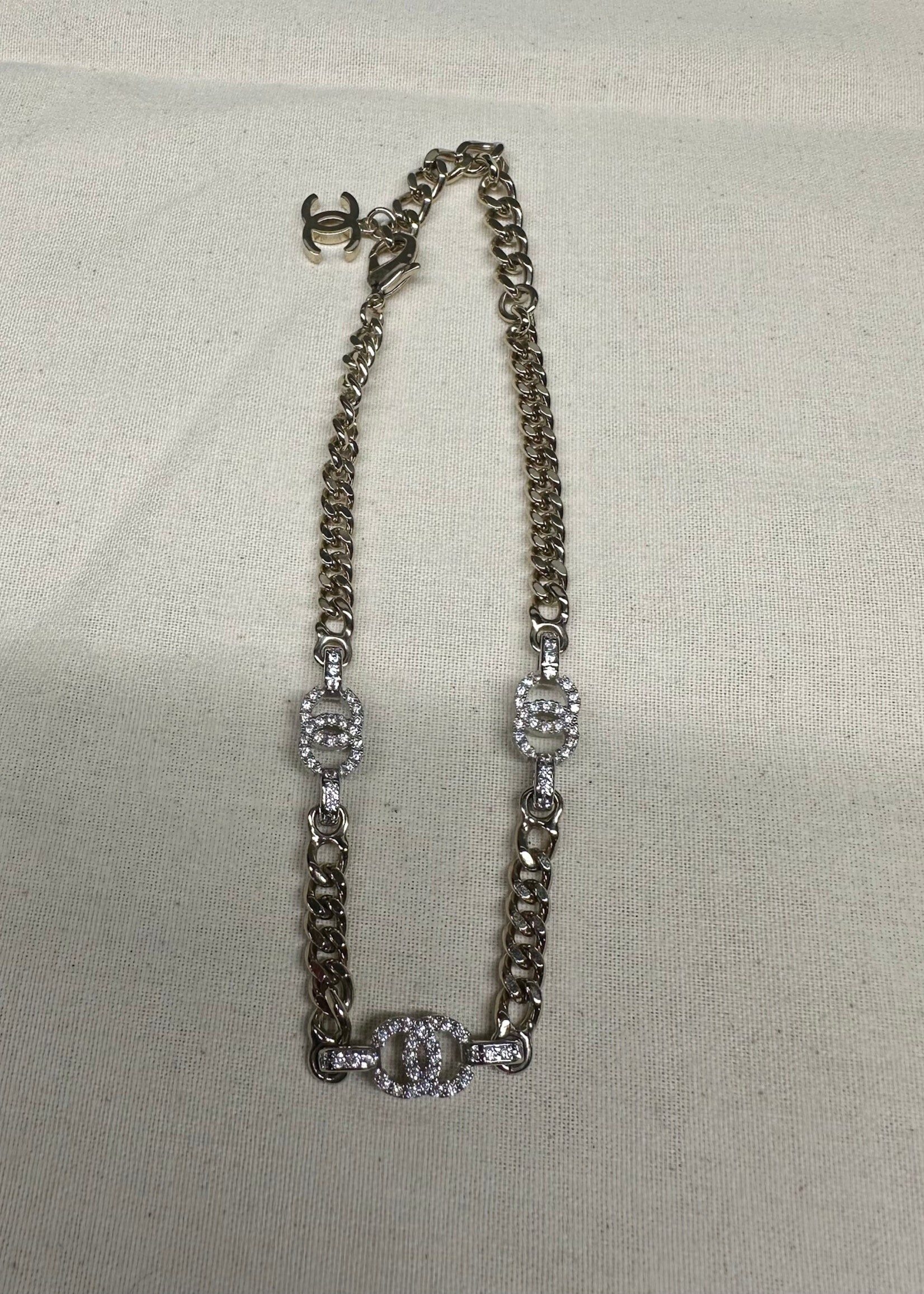 Chanel 2022 Gold Multi-CC Necklace