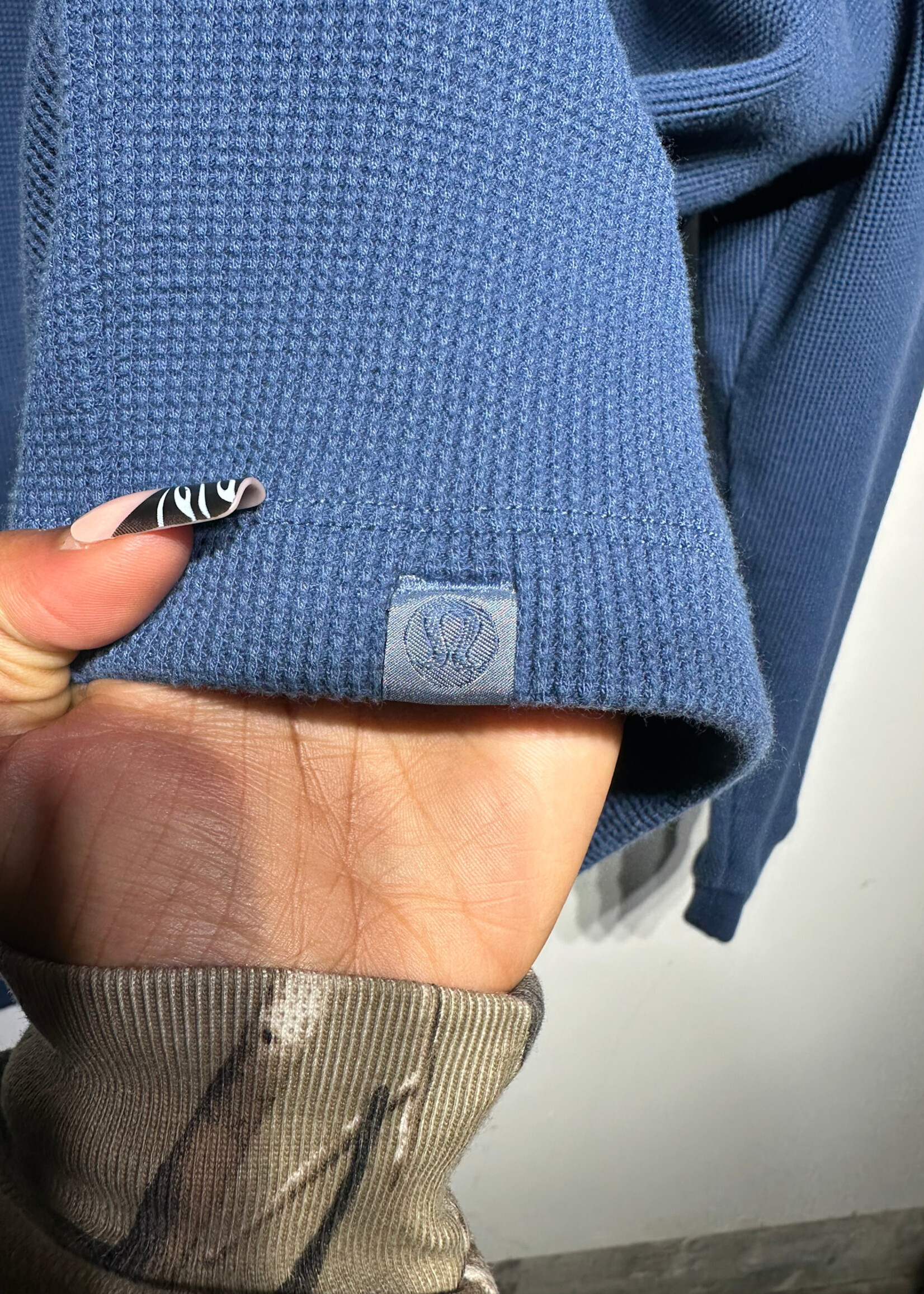 Lululemon Dark Blue Thermal Hoodie Masc L