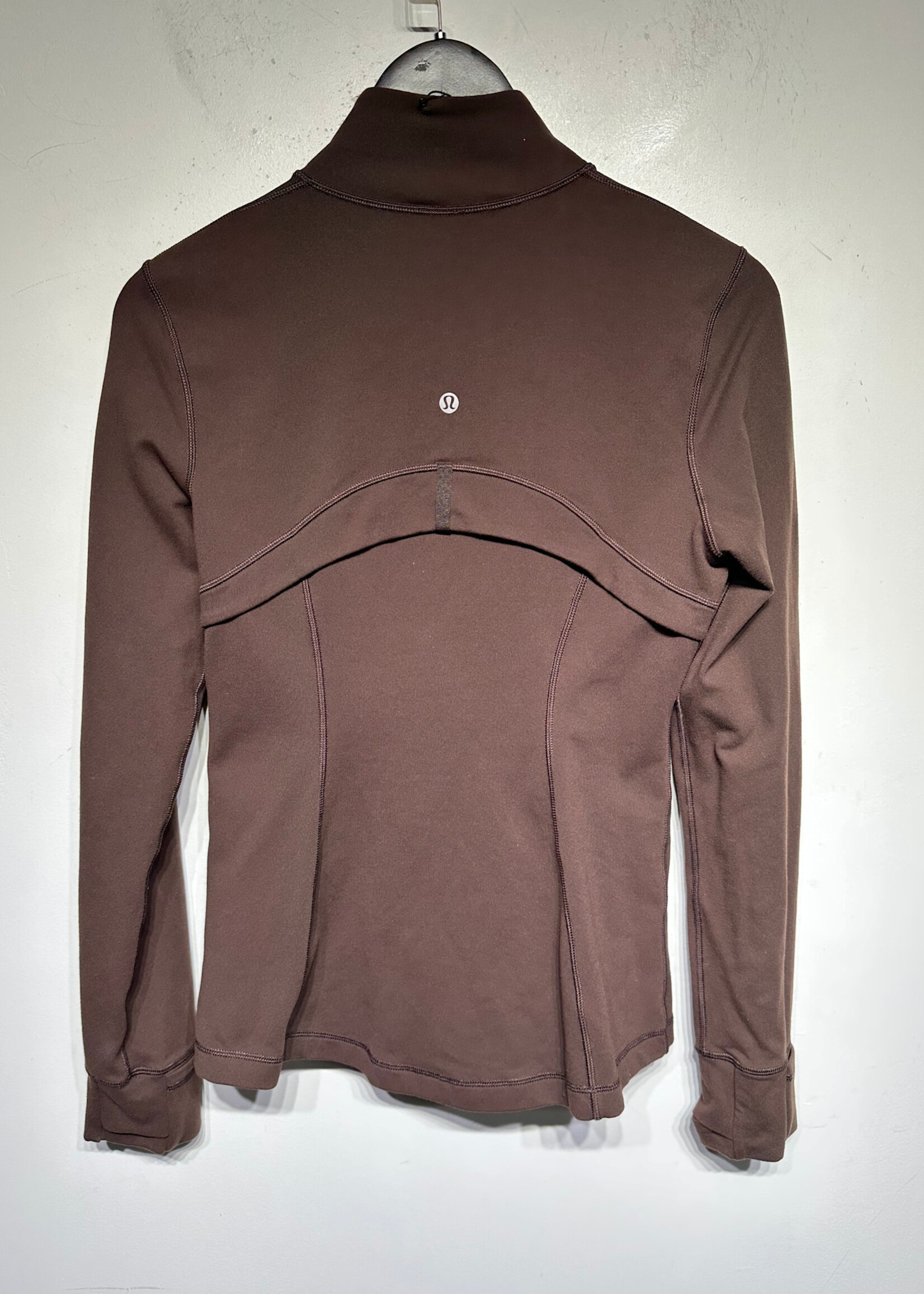 Lululemon Chocolate Brown ZU Jacket 8/M