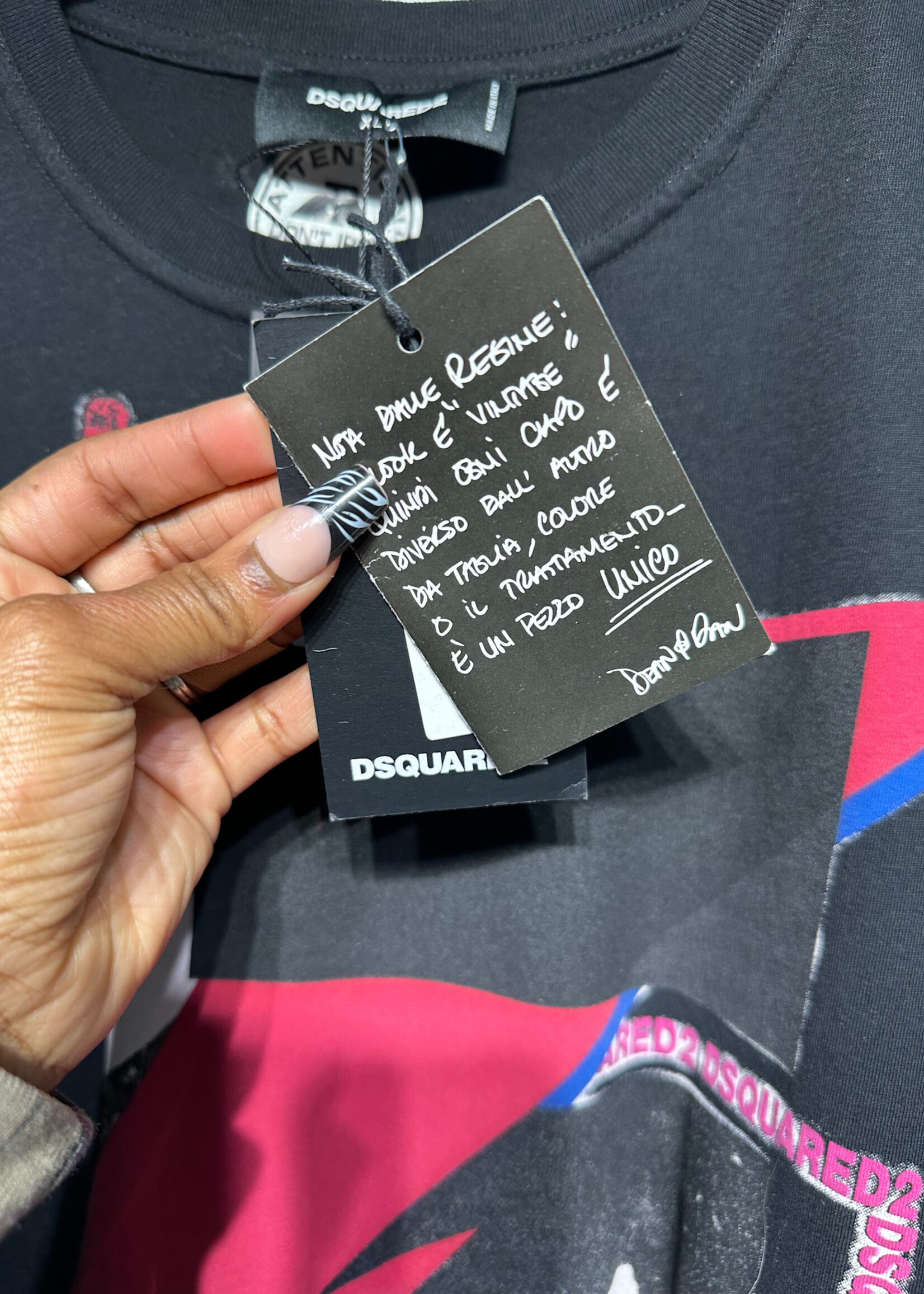 Dsquared2 NWT David Bowie Tee XL