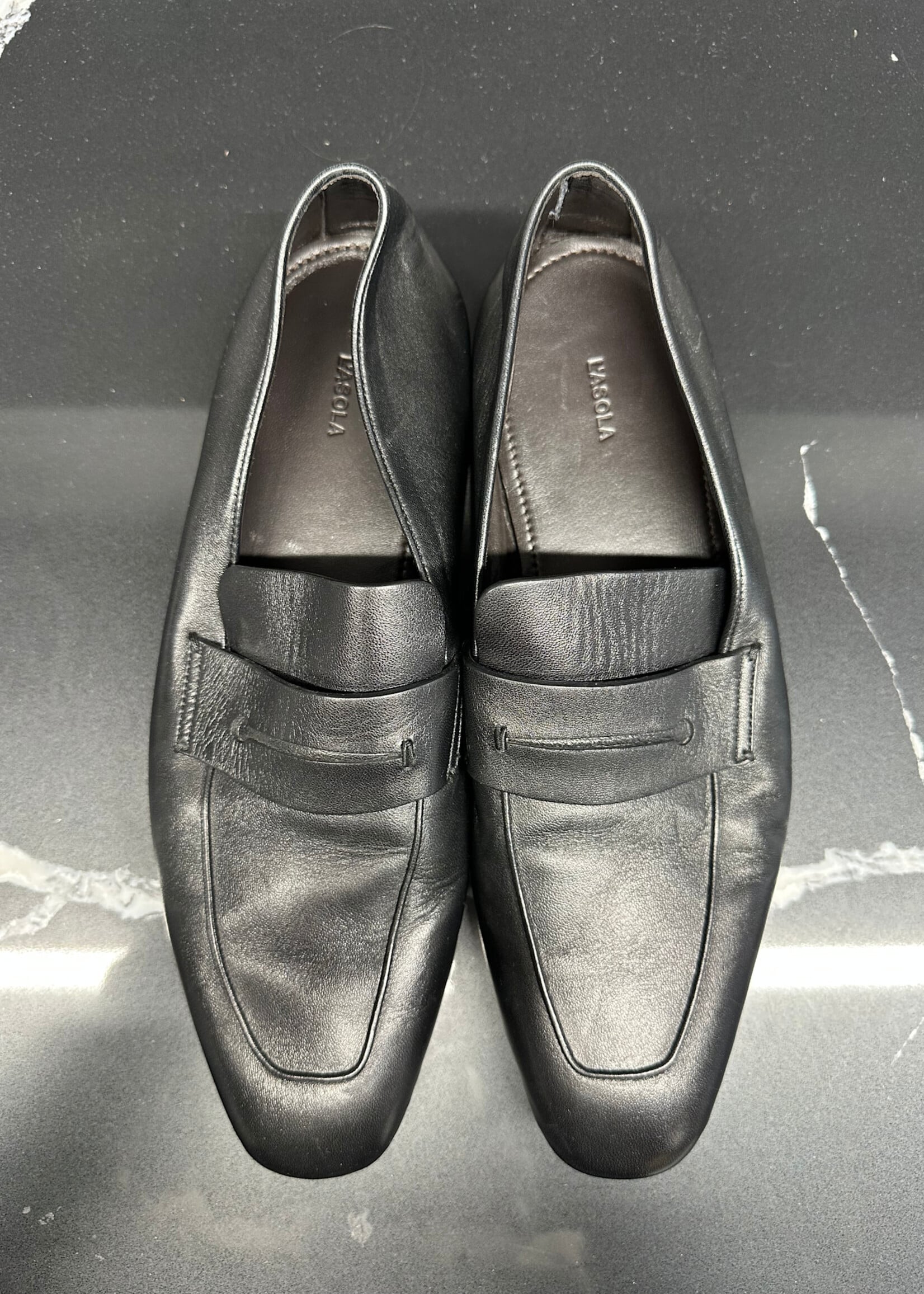 Zegna L'Asola Black Loafer Masc 10