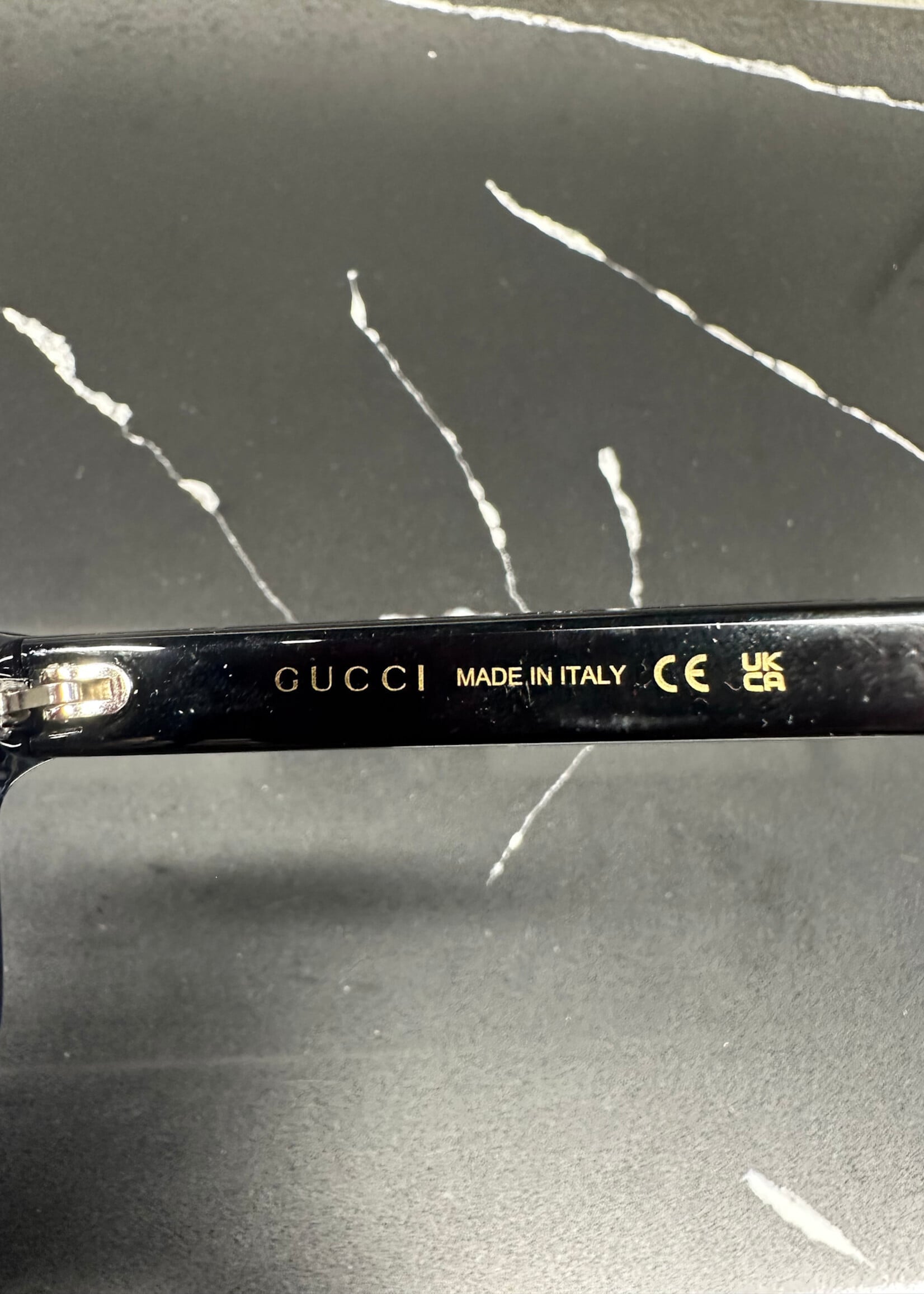 Gucci Black Rim Glasses NO CASE