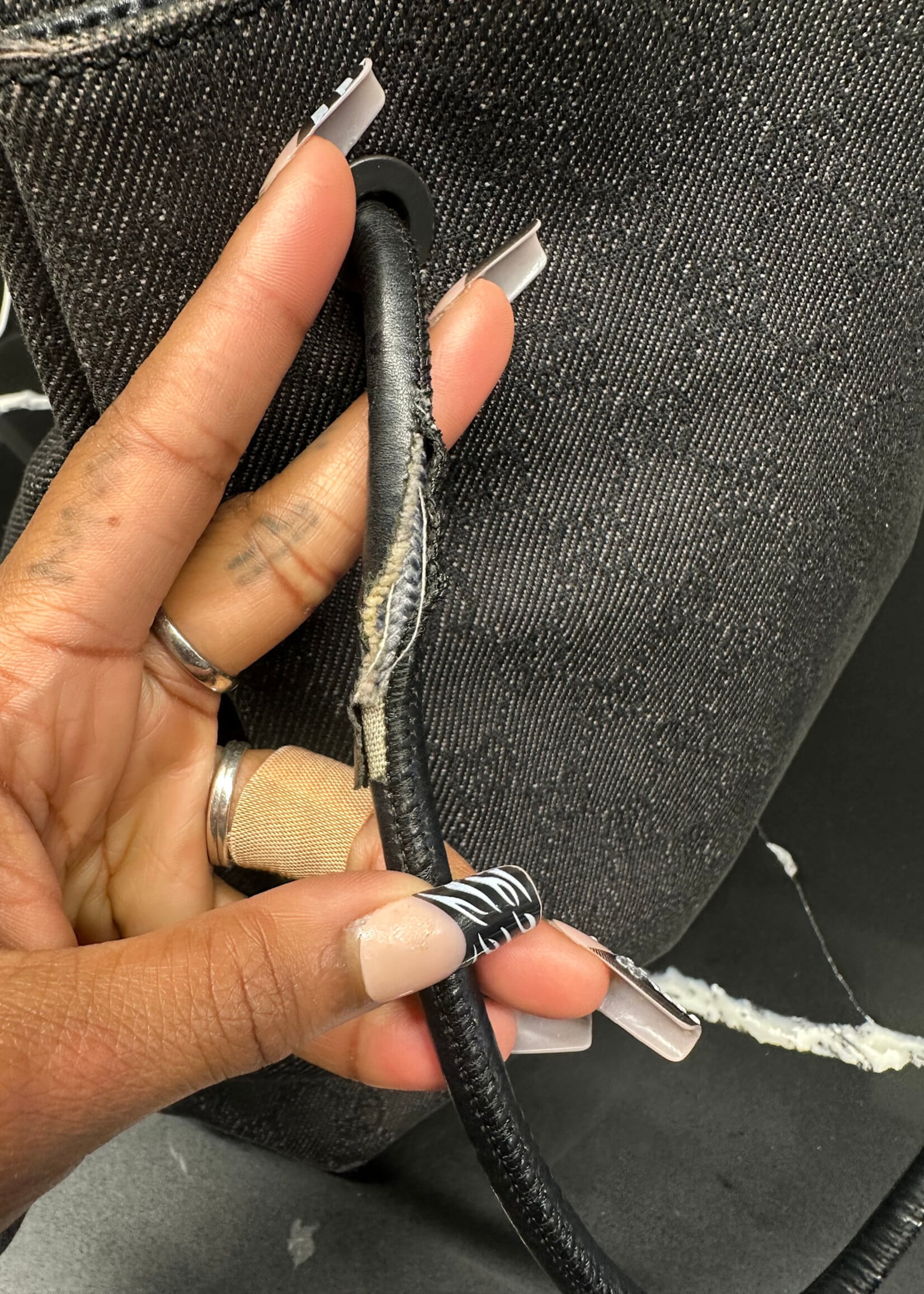 Gucci GG Gifford Black Monogram Tote AS IS