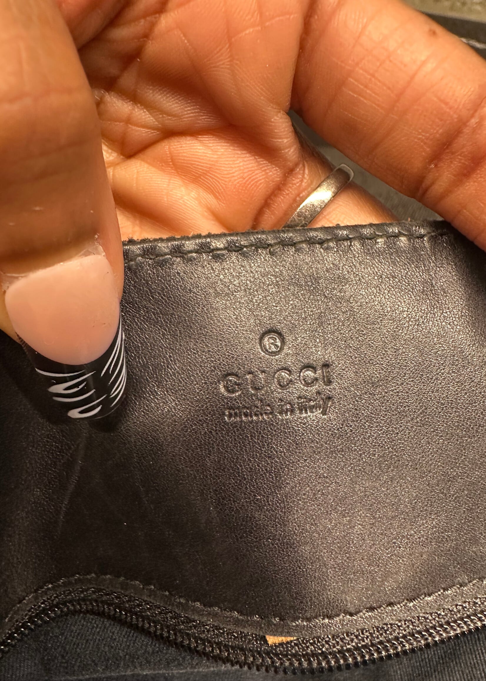 Gucci GG Gifford Black Monogram Tote AS IS