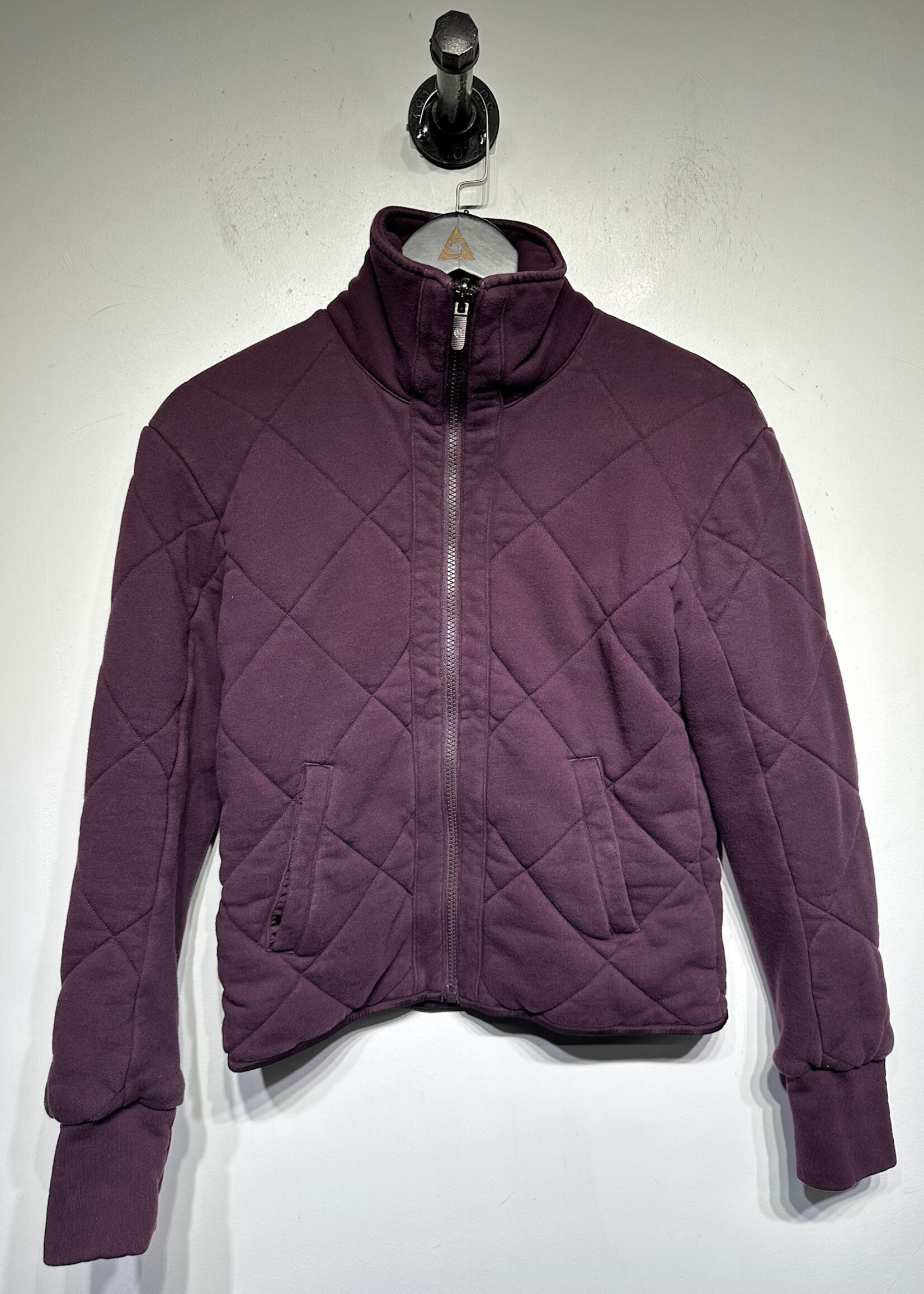 Lululemon Plum Reversible Zip Jacket Fem XS