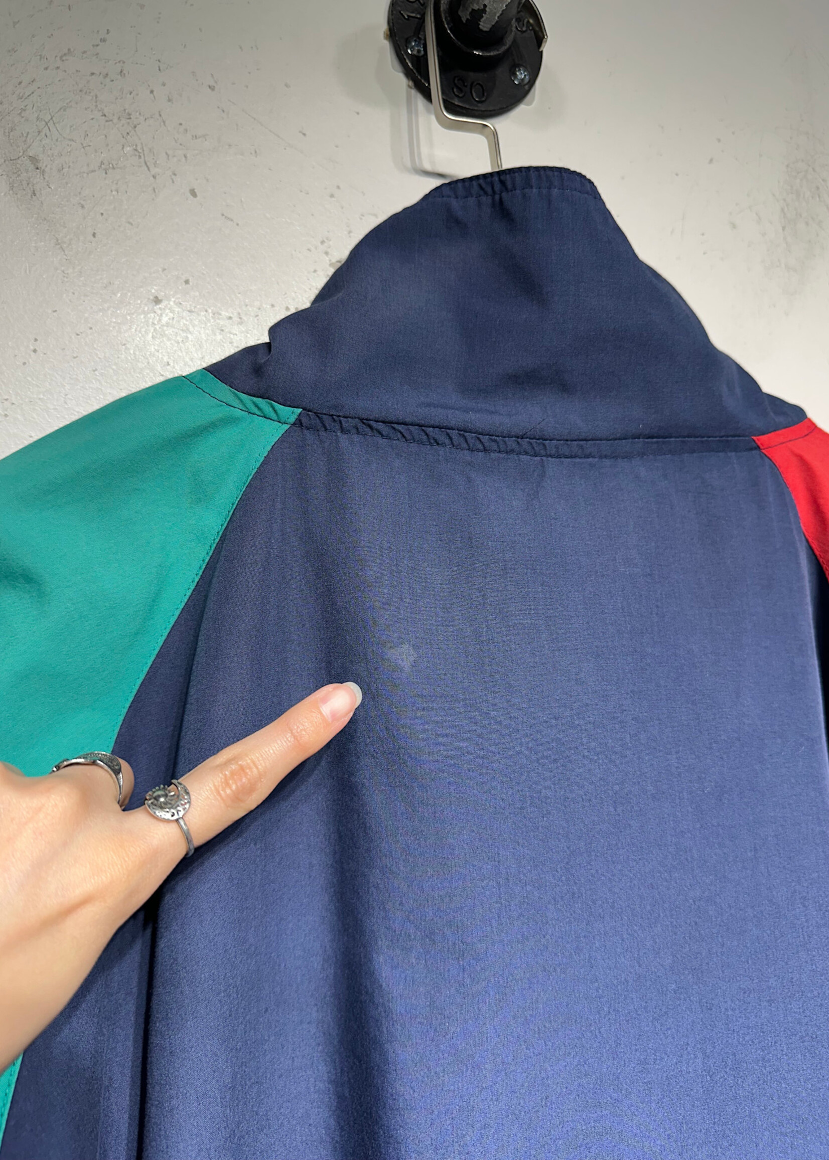 Christian Dior Colorblock windbreaker Masc XXL AS IS